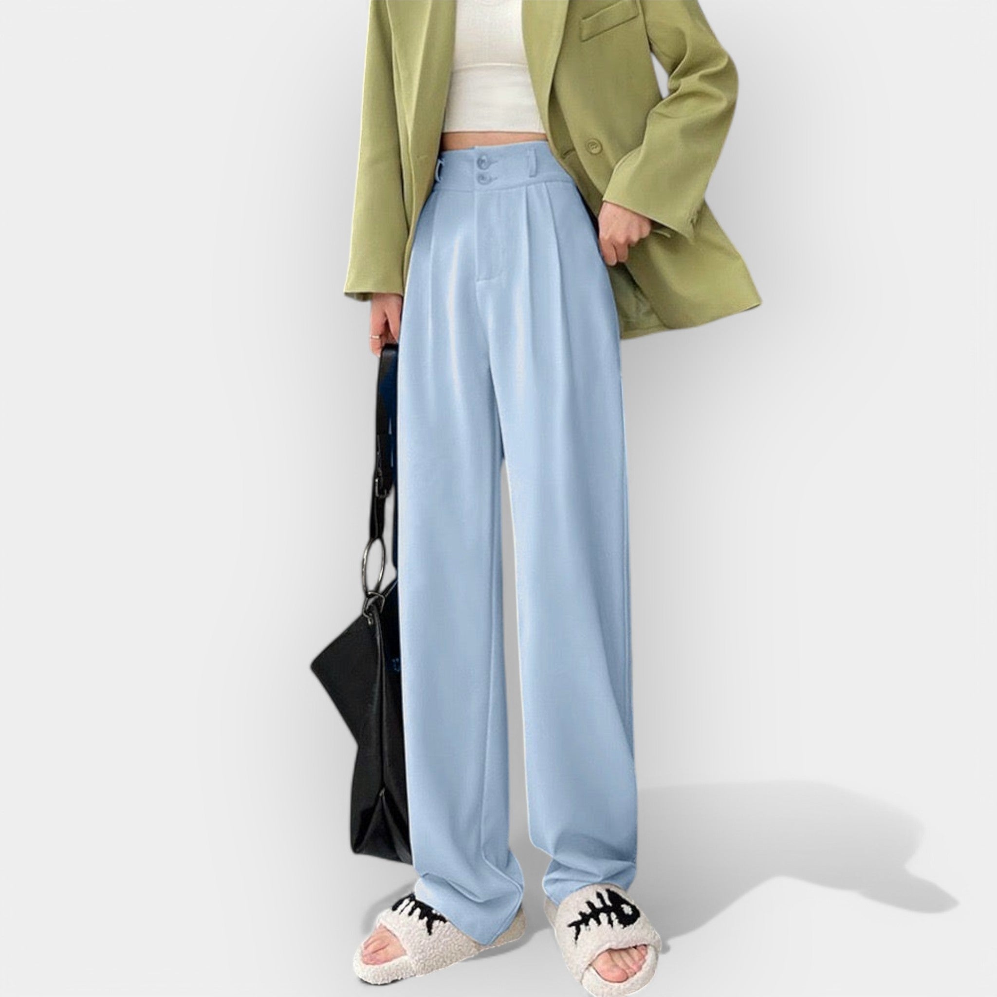 Pantaloni Largi Stil Korean