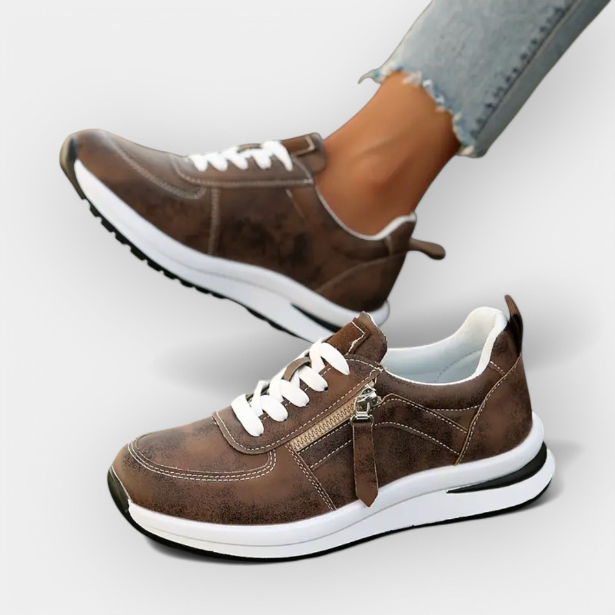 Sneakers anatomice cu eleganță