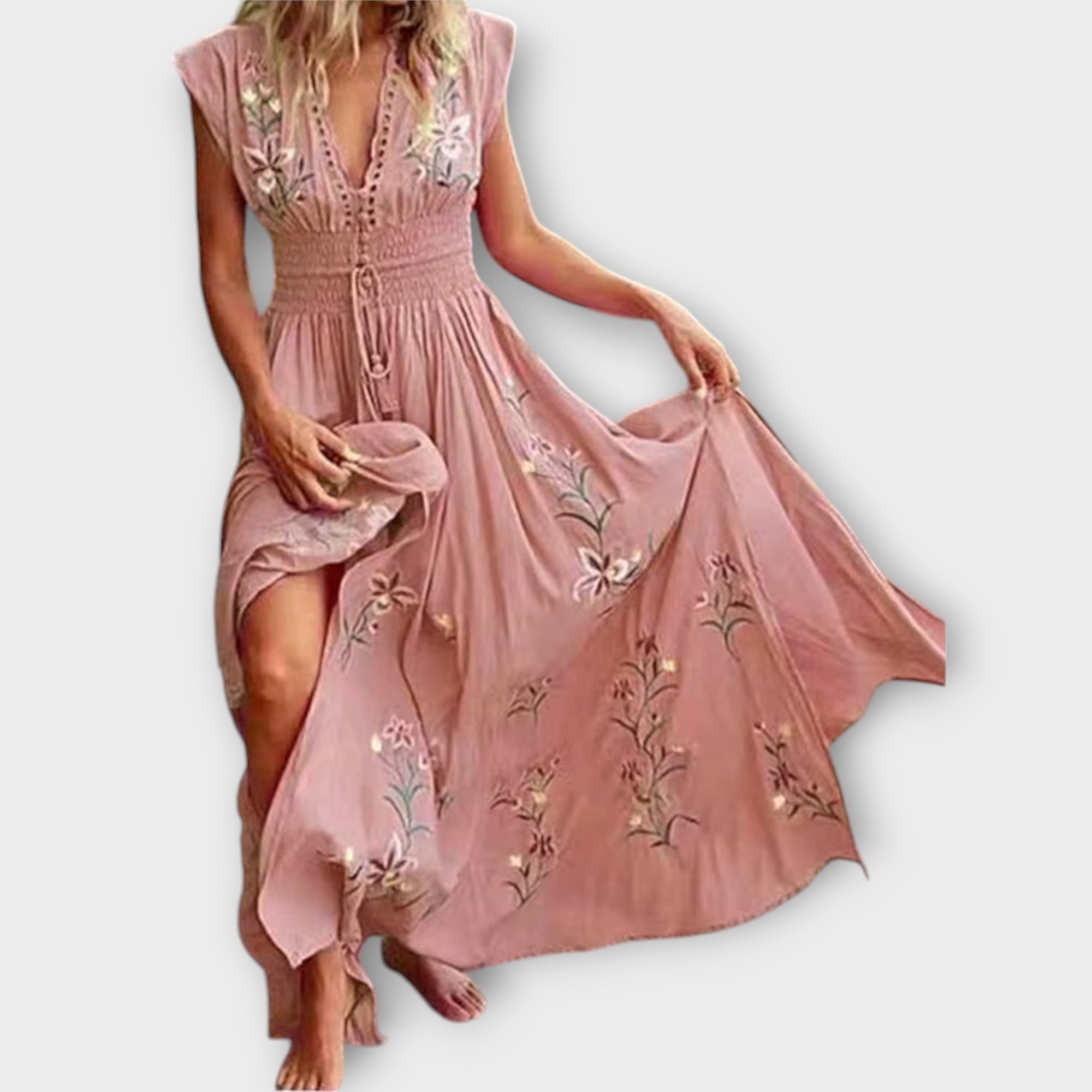 Felizia – Boho šaty s čarovnými výšivkami