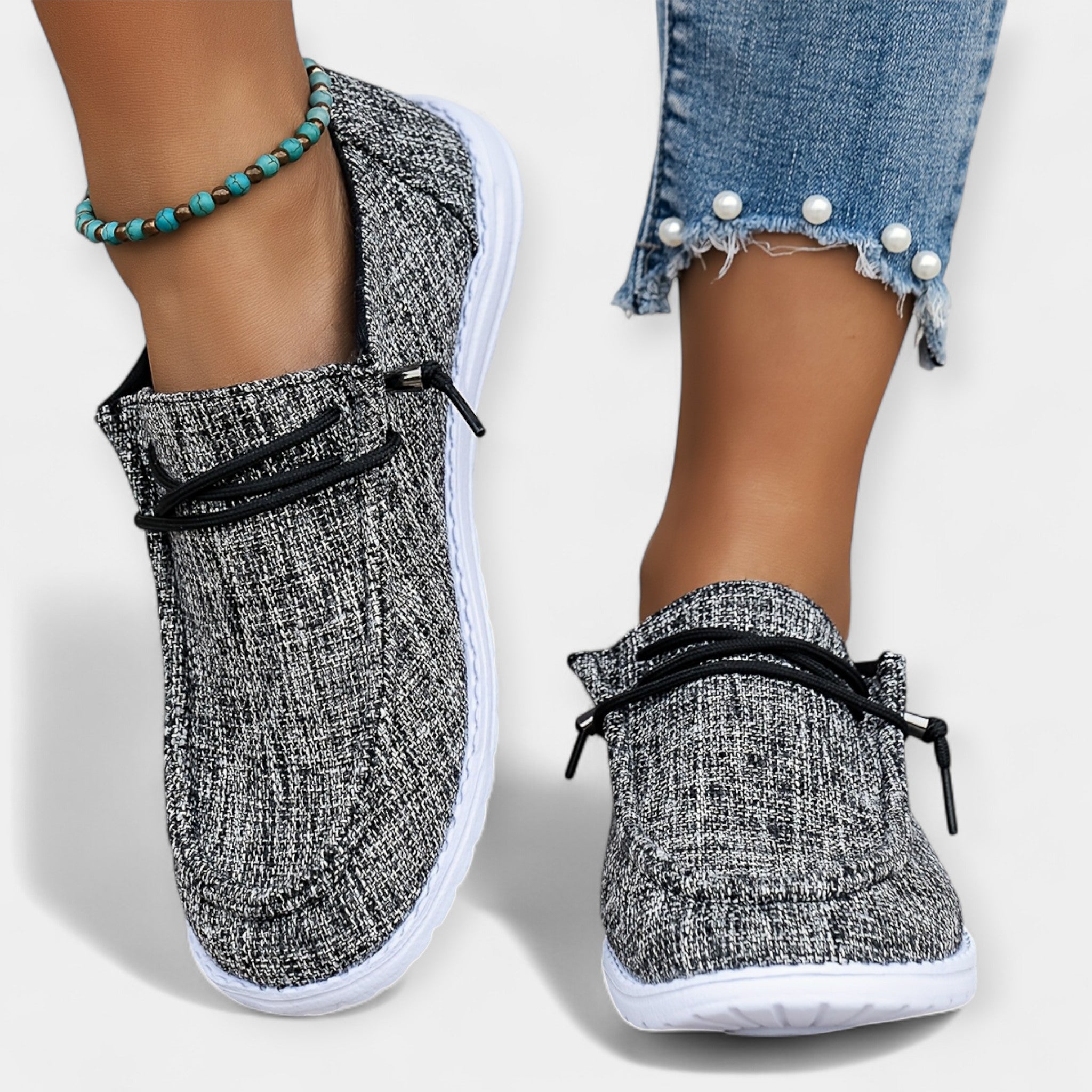 Pantofi casual din material textil