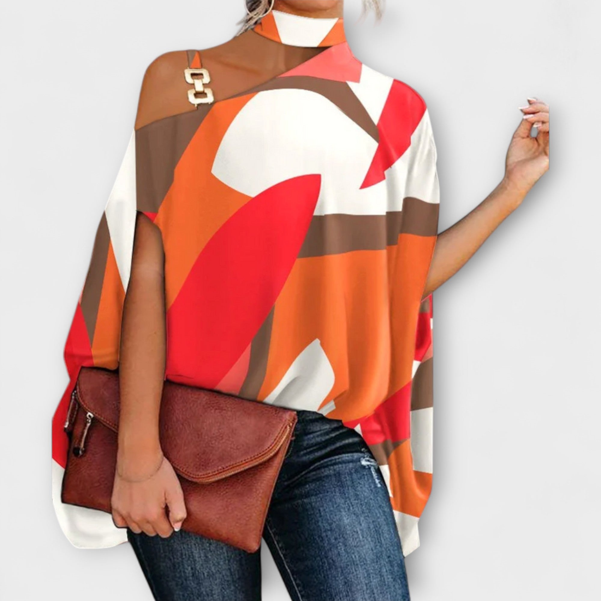 Blúzka bez ramienok pre dámy