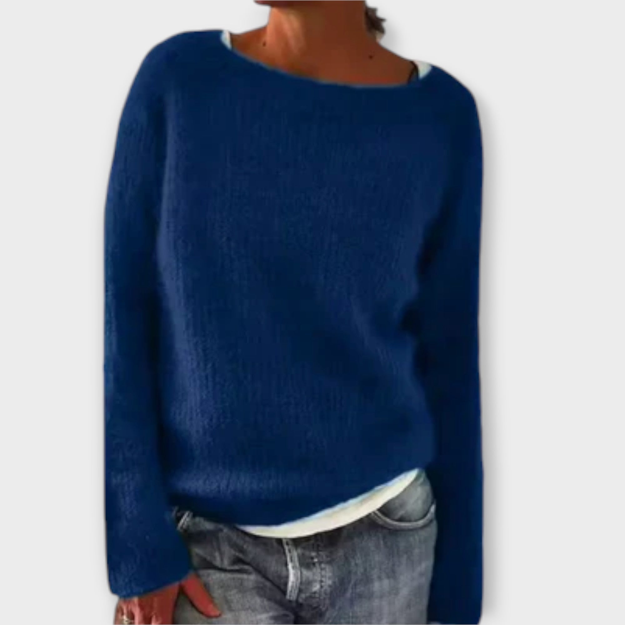 Solid Knit Sweater