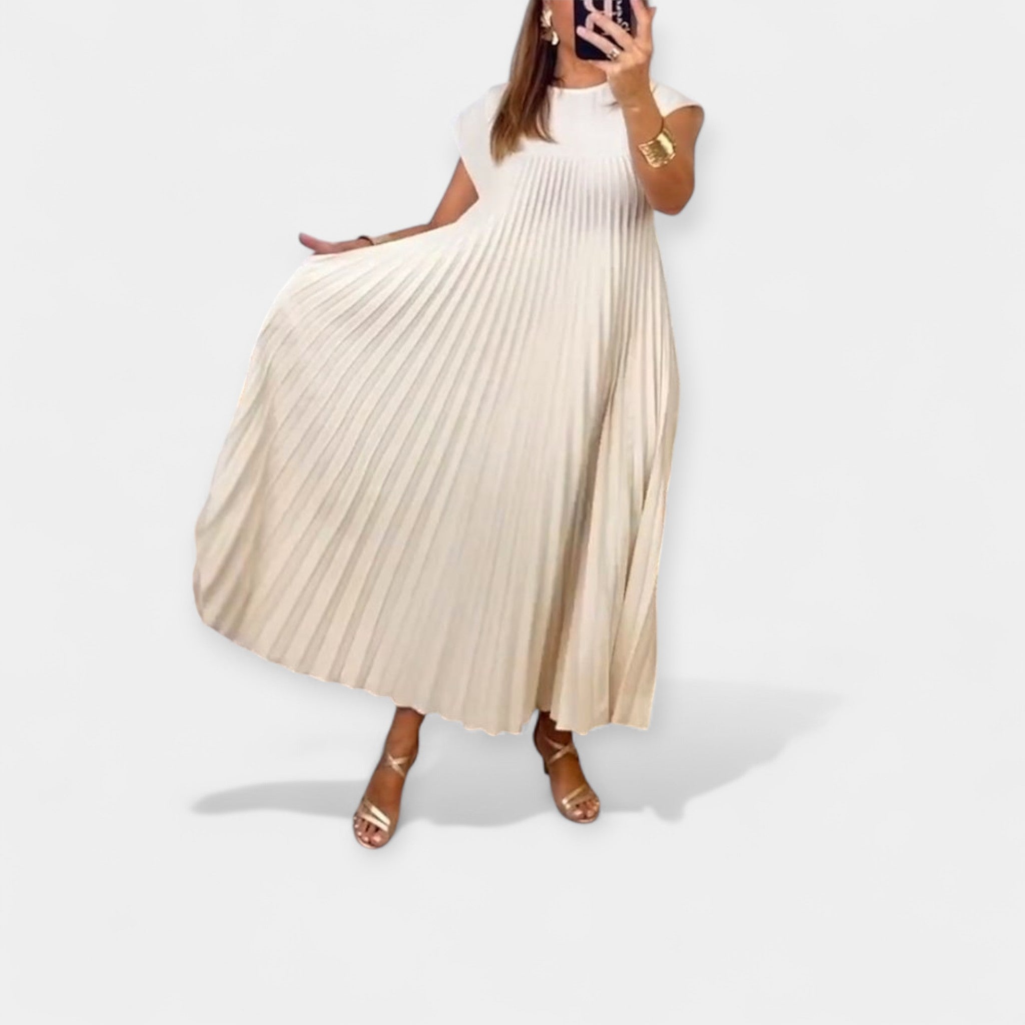 Rochie lungă casual și comodă