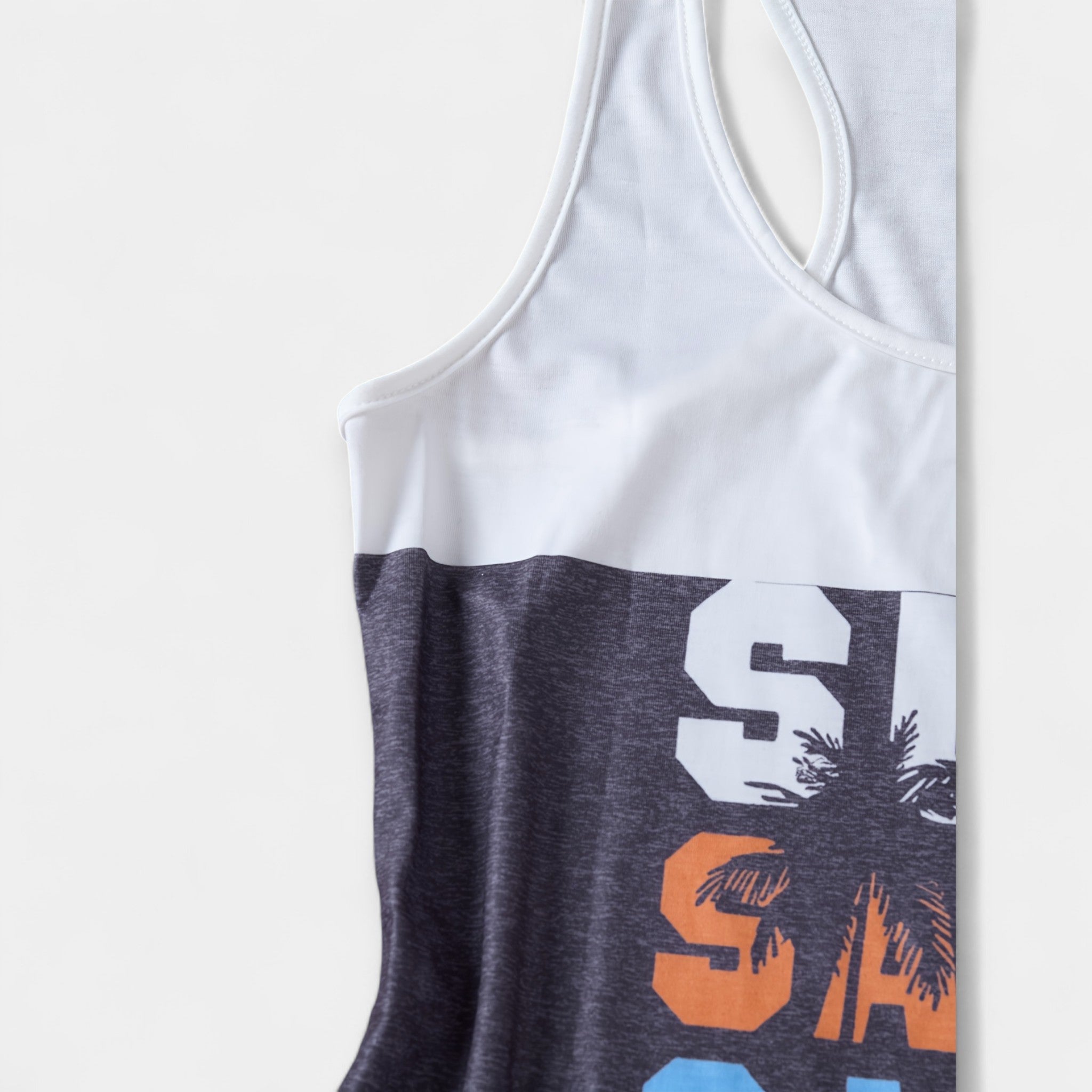 Set de vară cu model palmier