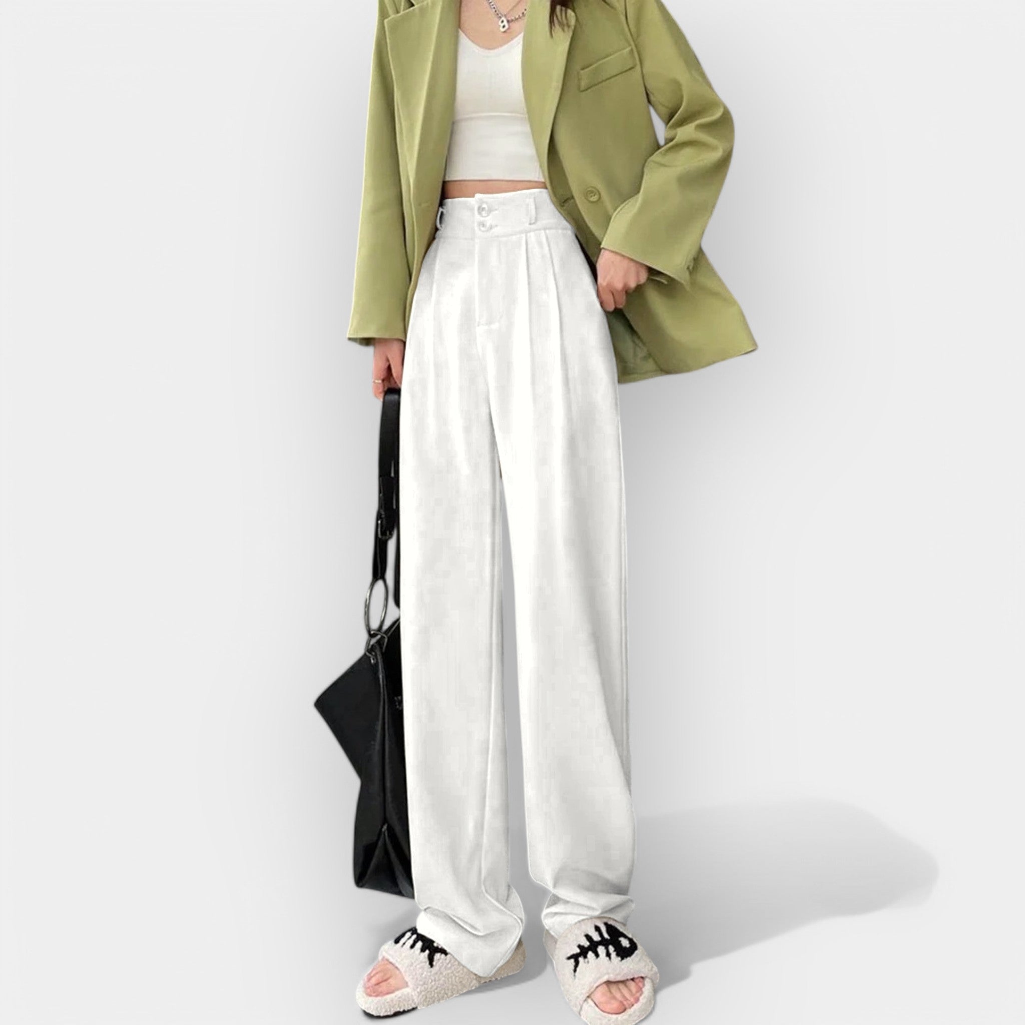 Pantaloni Largi Stil Korean