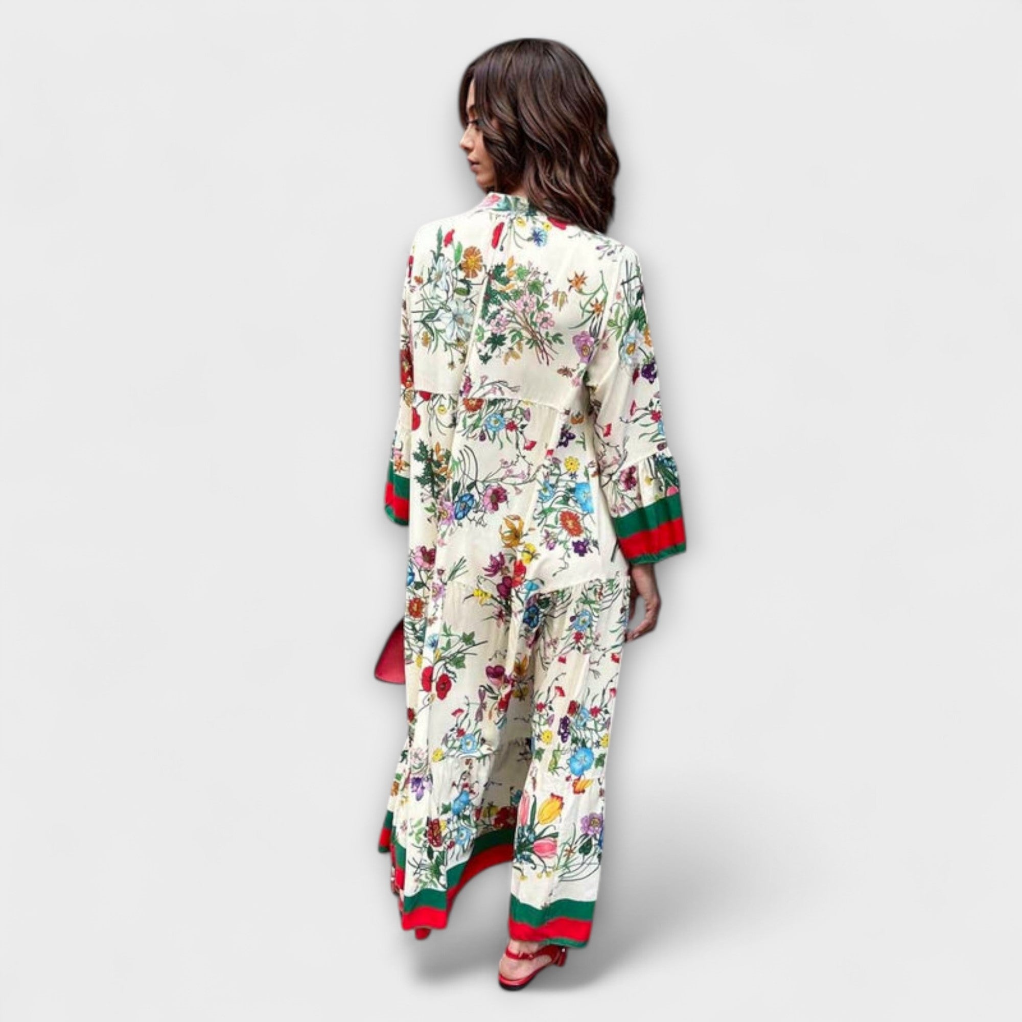 Oriana - Maxi šaty s kvetinovým vzorom