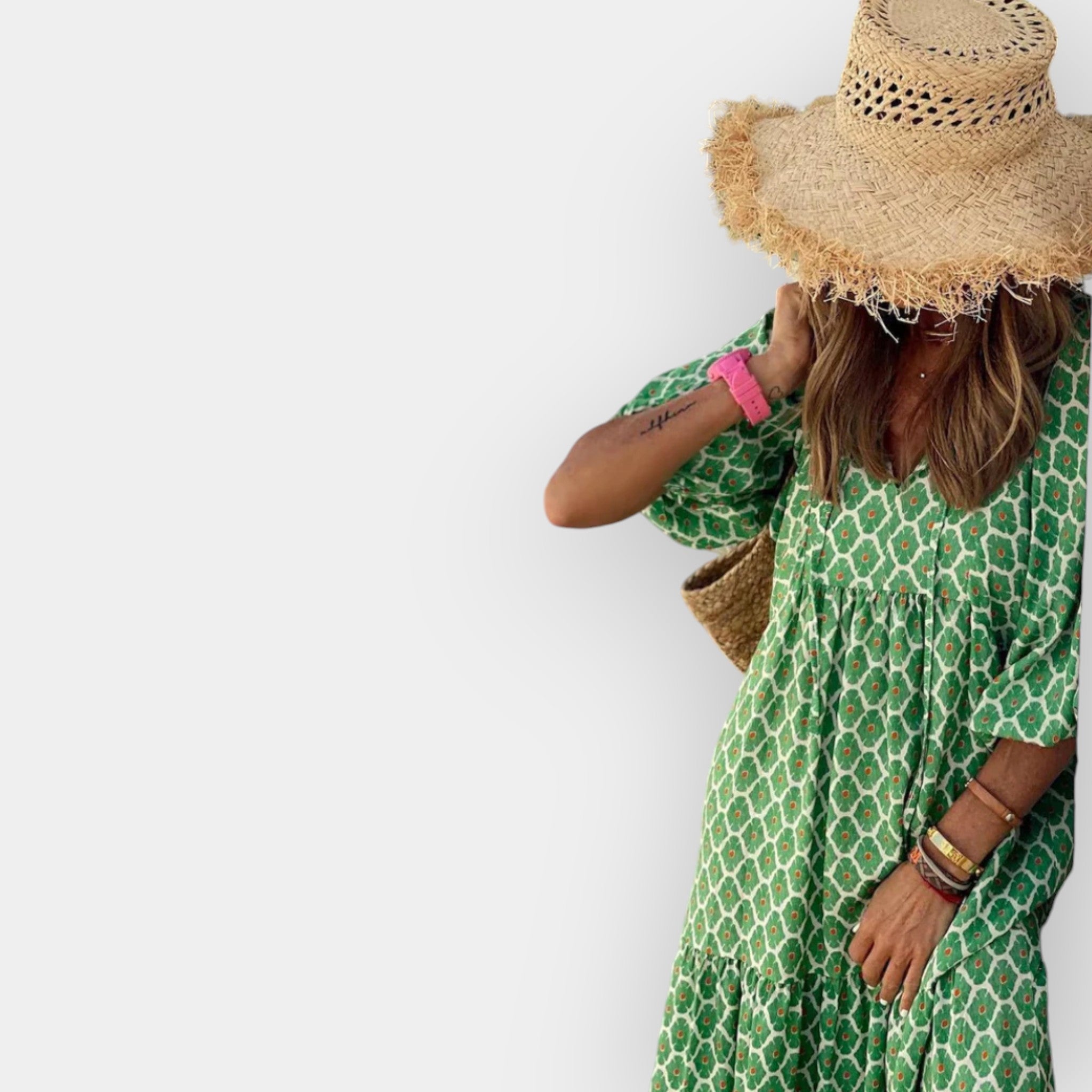 Rochie cu model floral