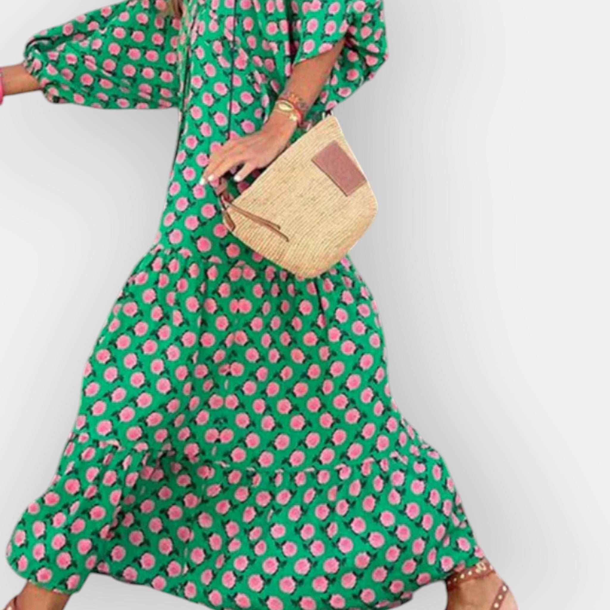 Rochie cu model floral