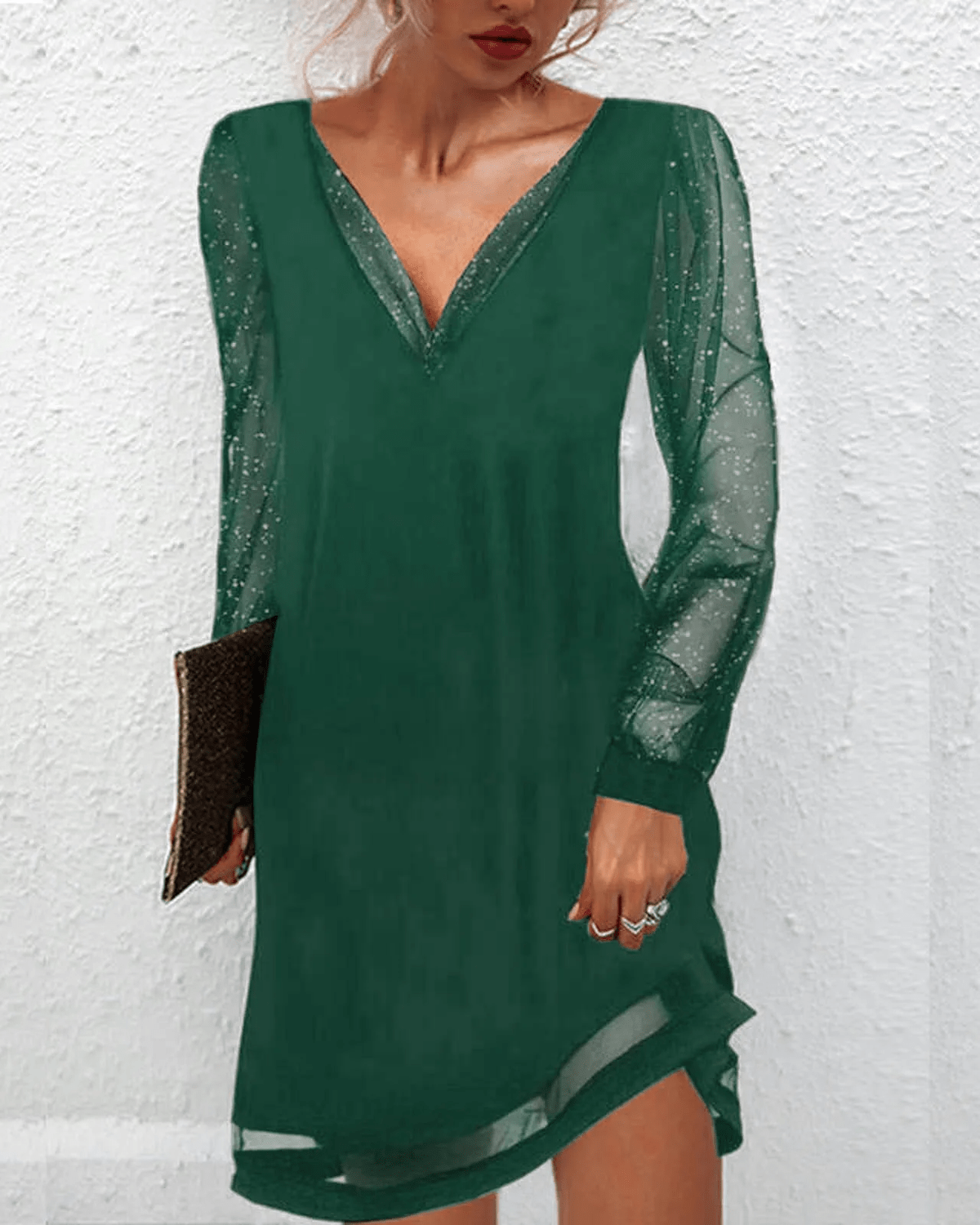 Eco-Friendly Luxury Polyester Dress