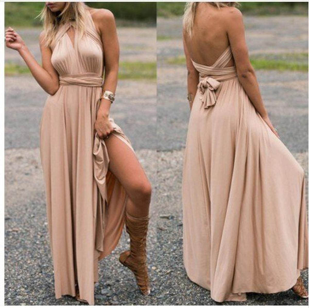 Elegant Long Club Dress For Women