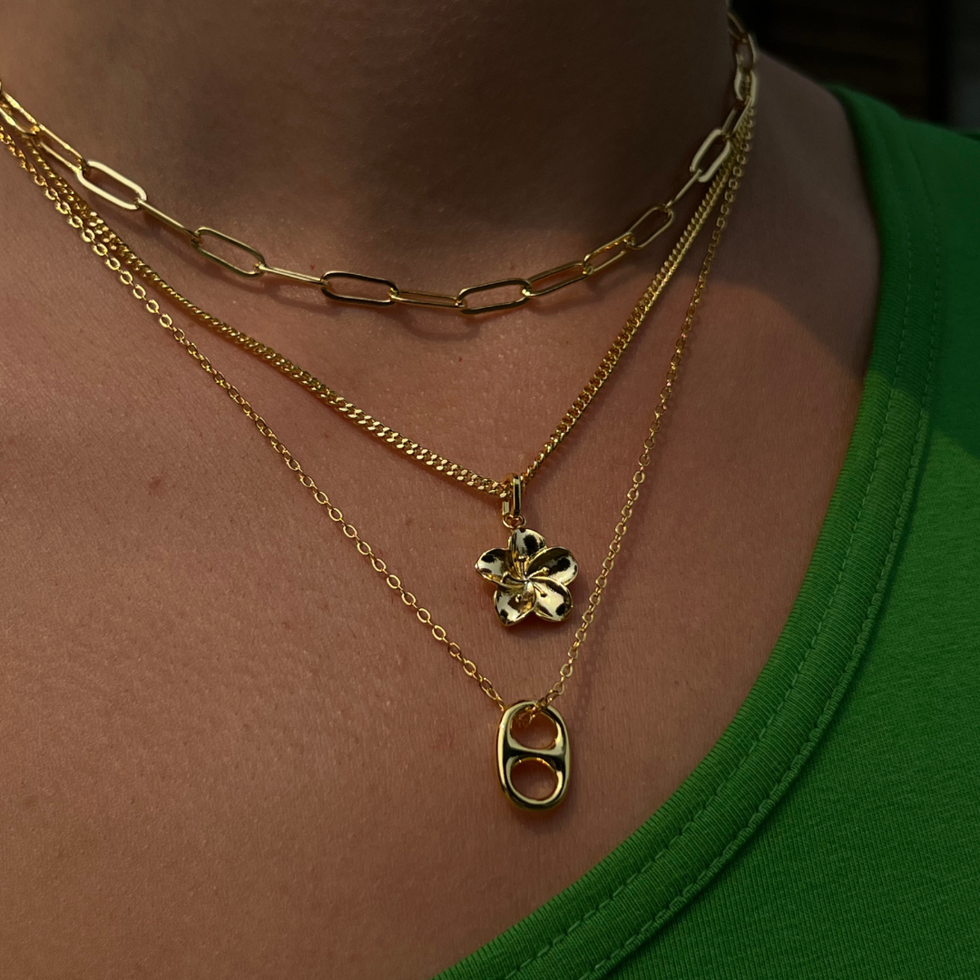 Hibiscus Necklace - EVRYJEWELS