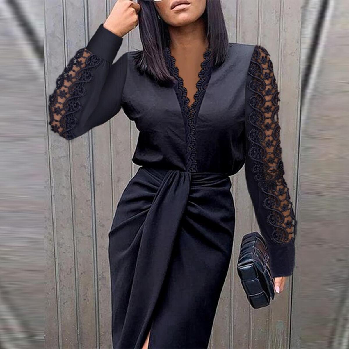 Modern Women's Chic Dress With Feminine Fit