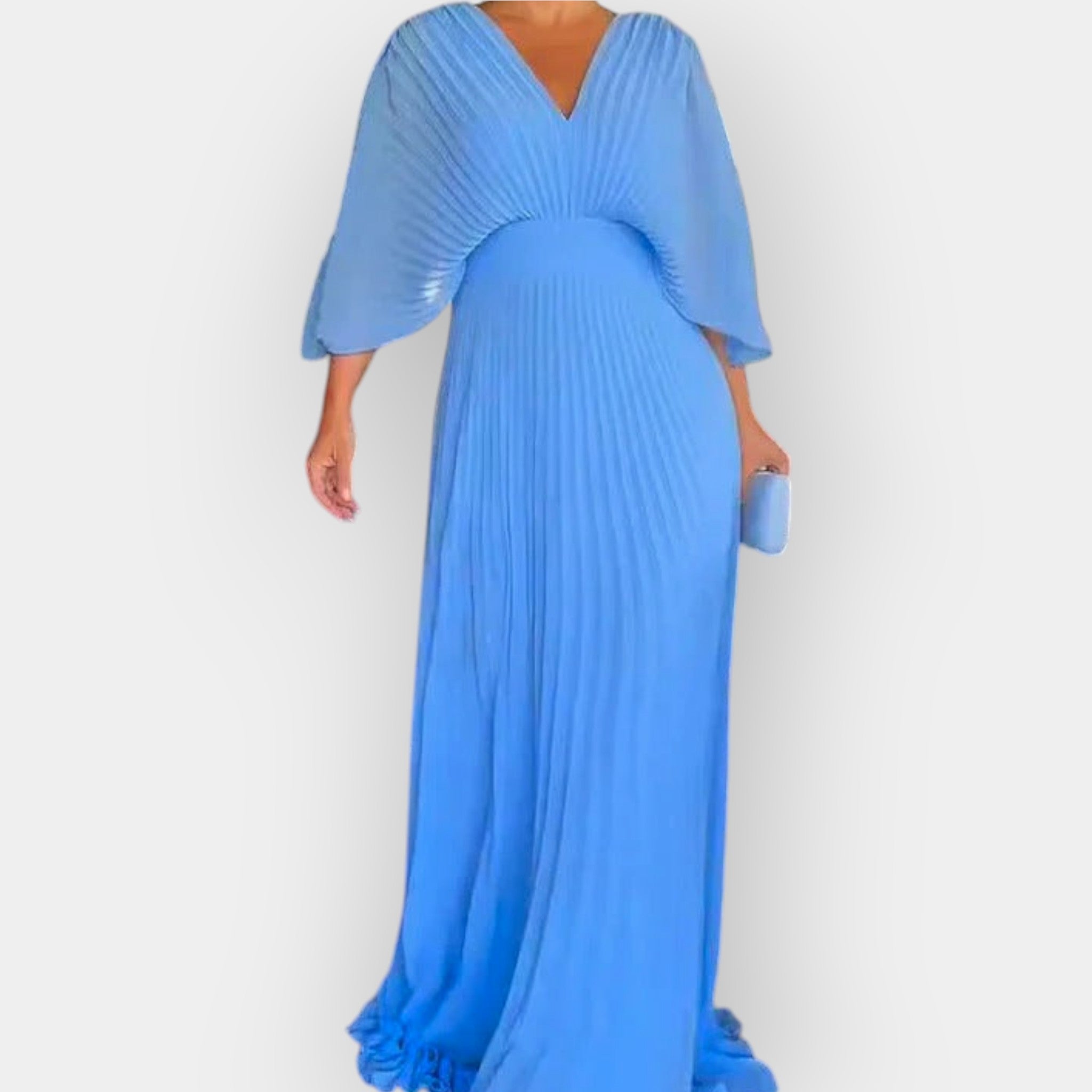 Rochie pliată elegantă