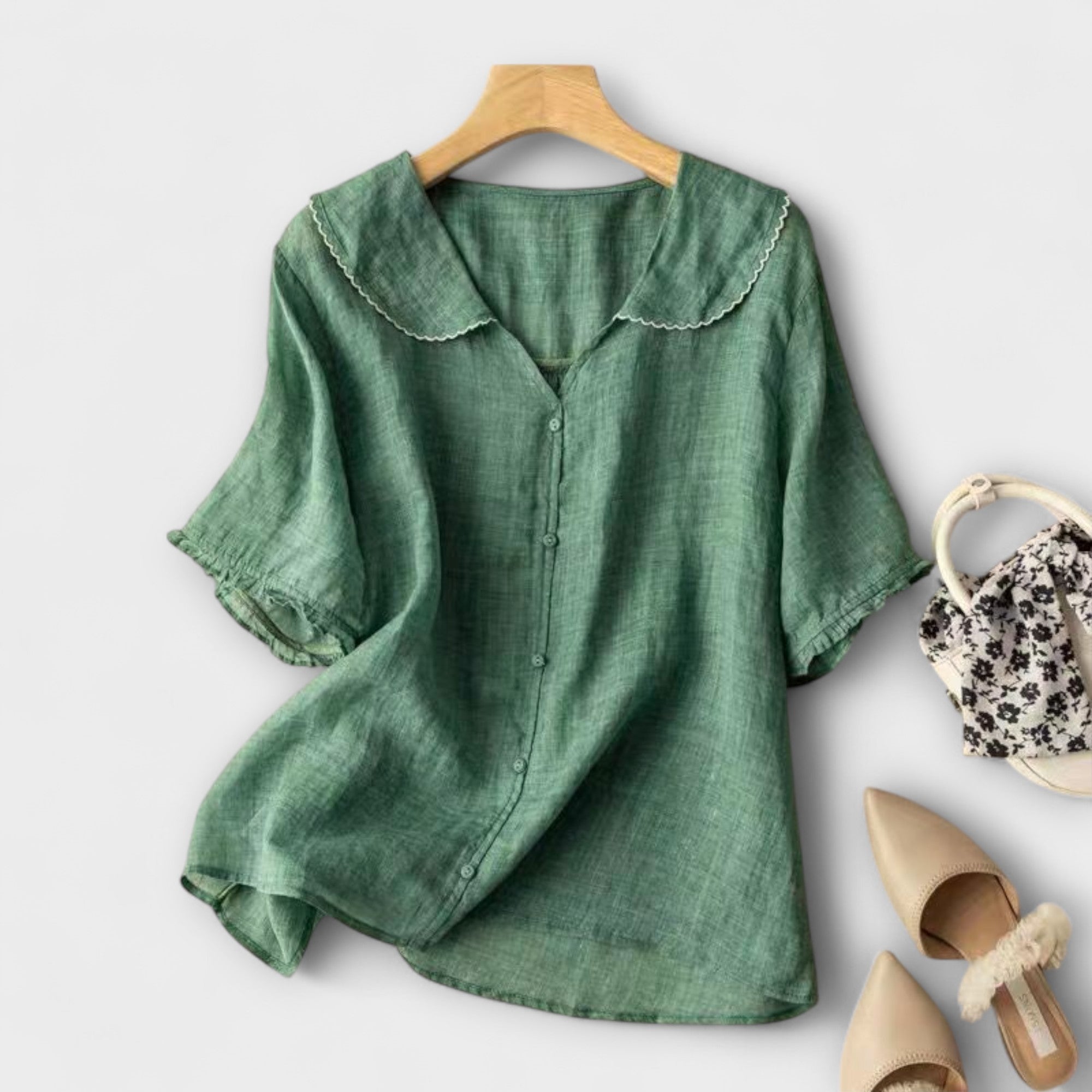 Brenda - Ľanová blúzka