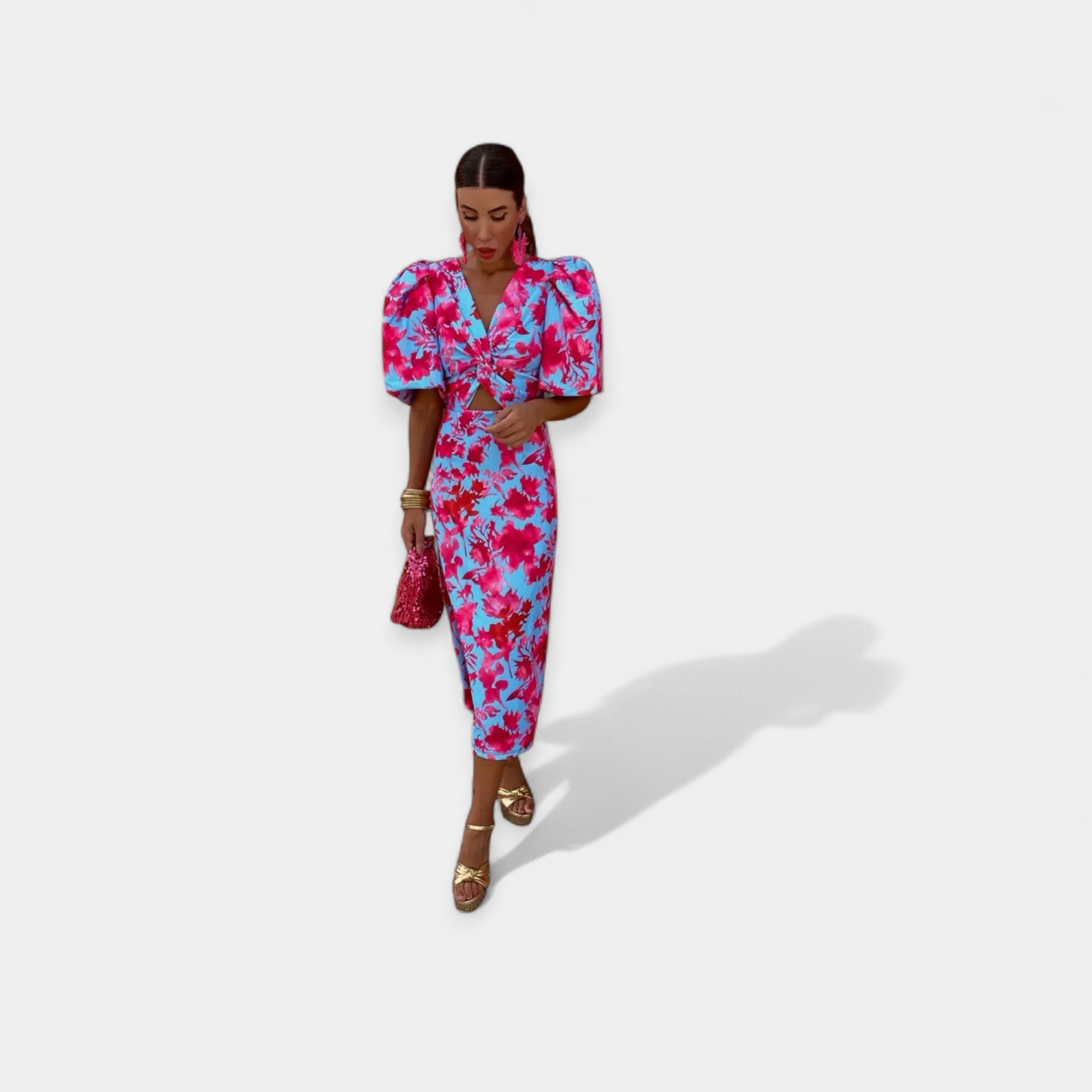 Simona – Airy Ruffle Dress