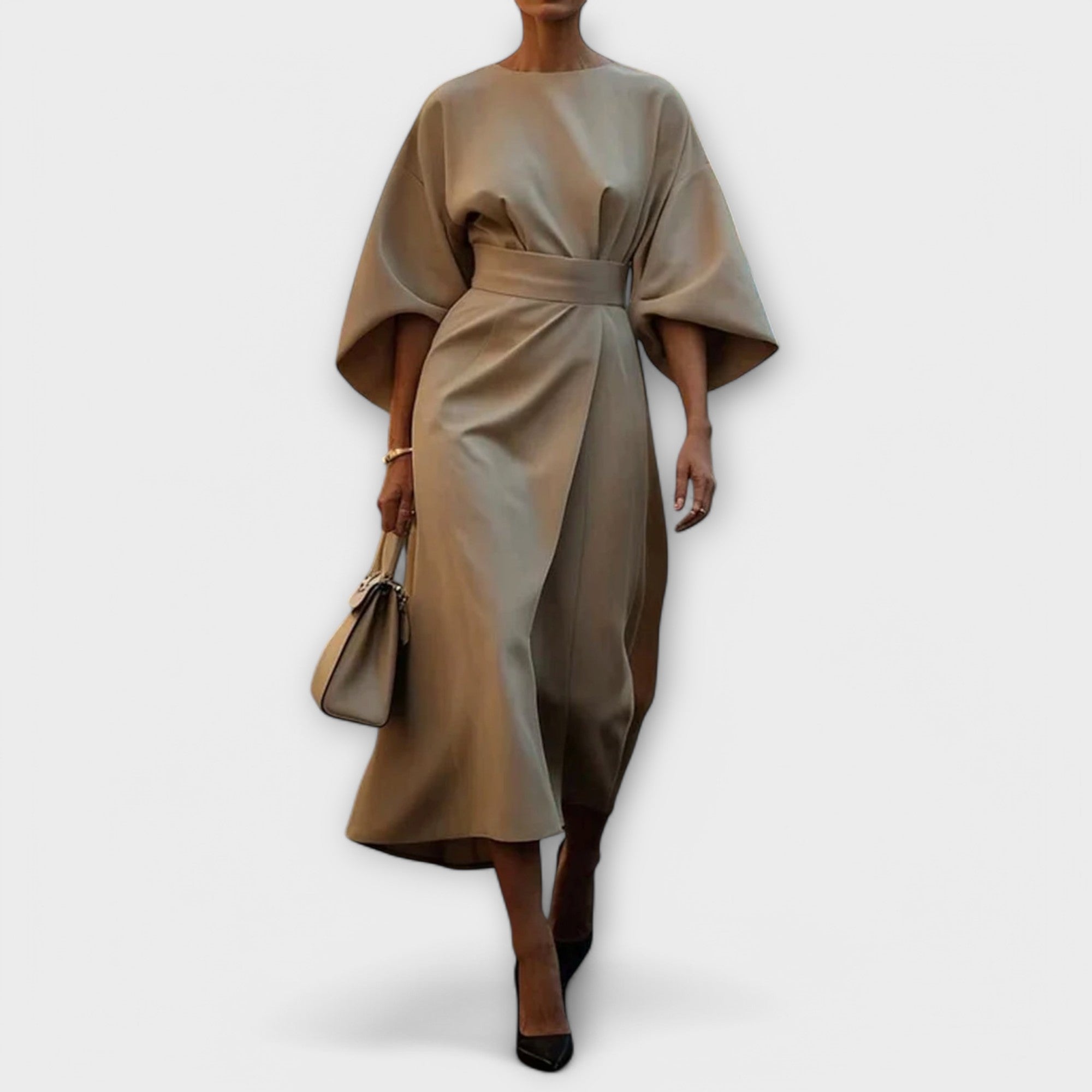 Elegant Long-Sleeve Dress