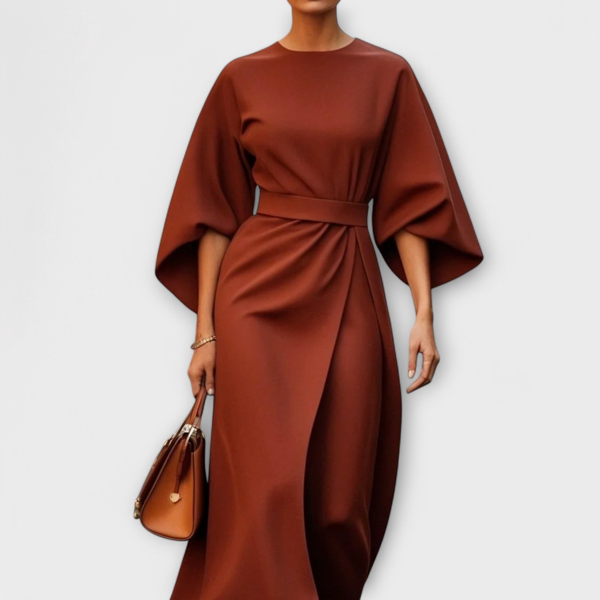 Elegant Long-Sleeve Dress