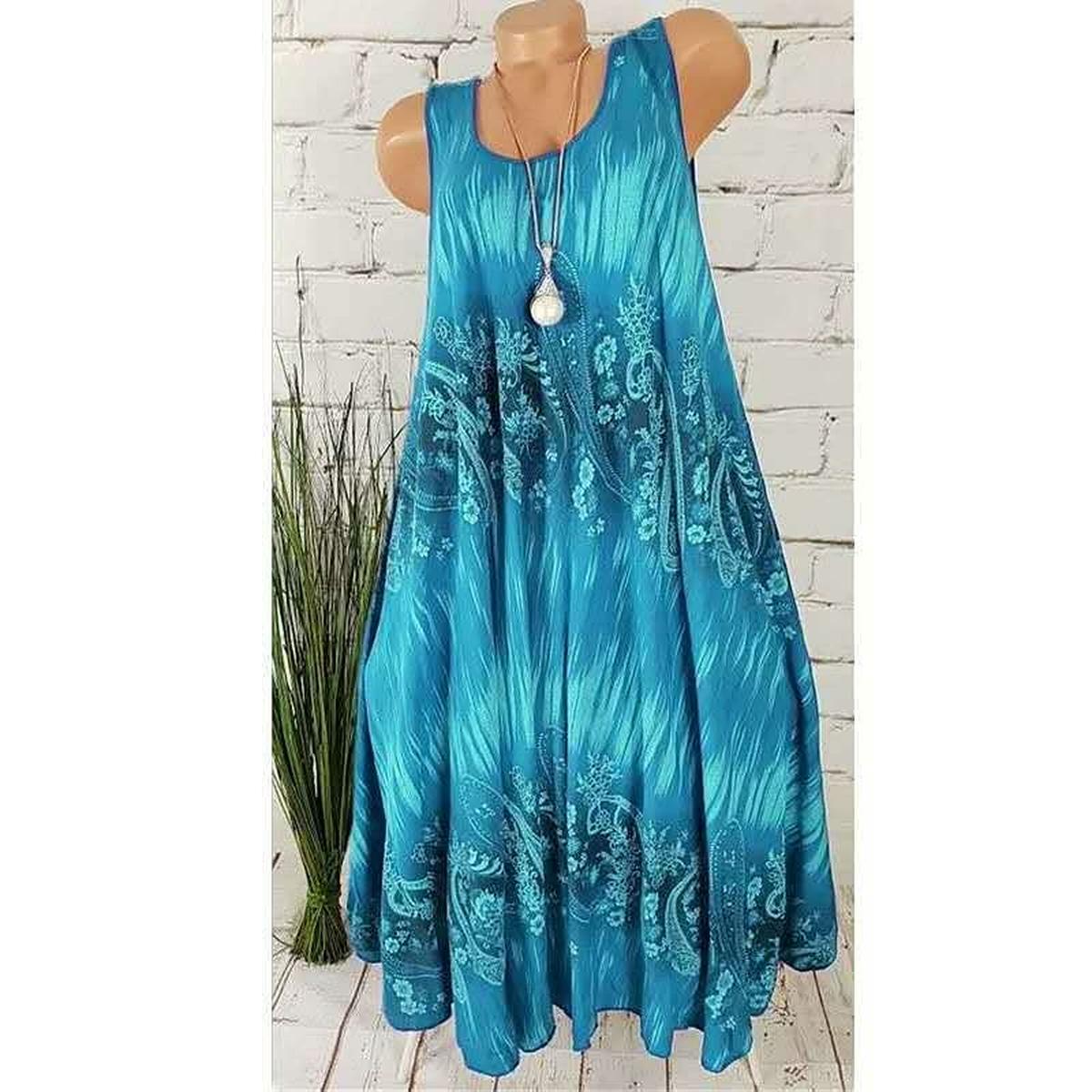 Sleeveless Oversized Summer Dress For Women