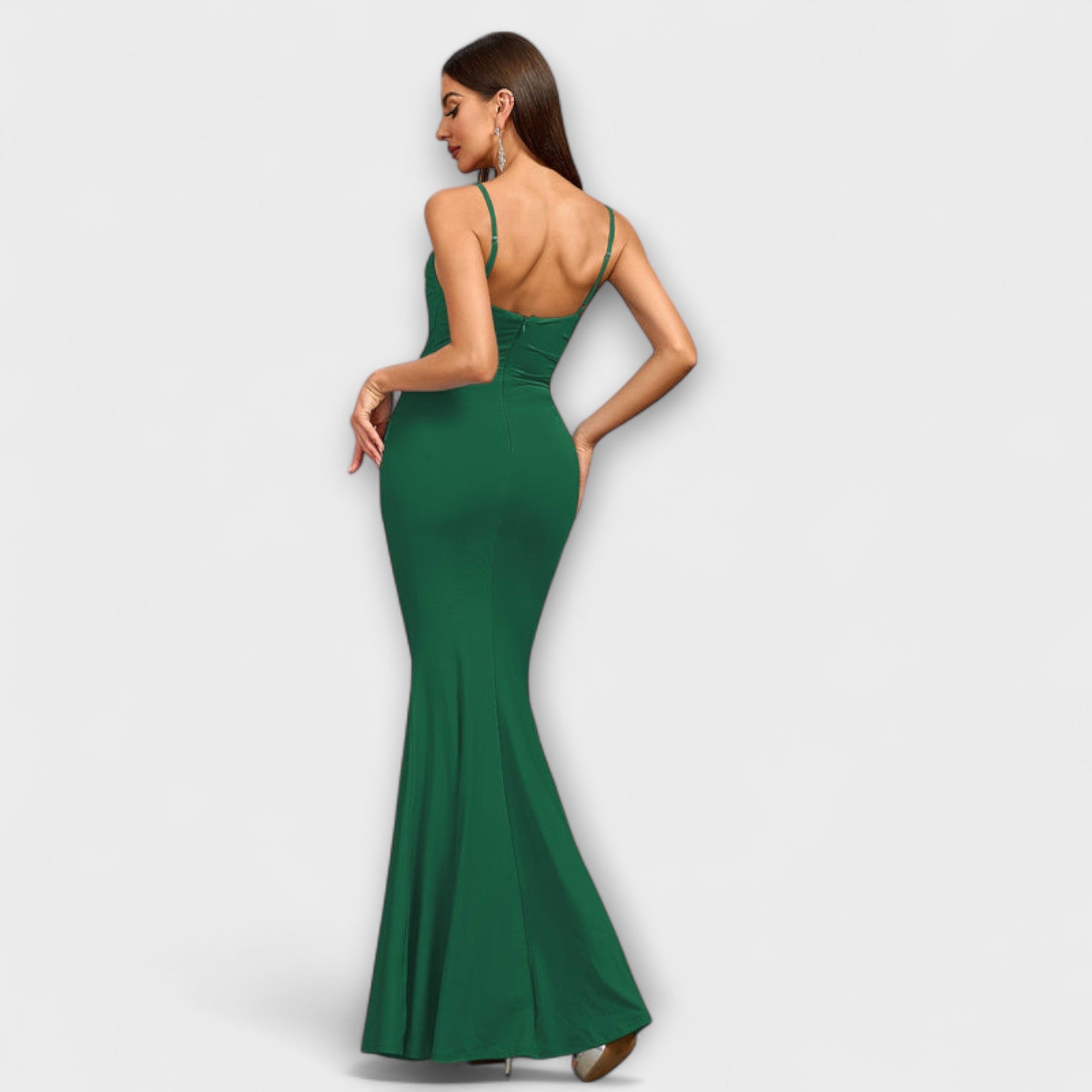 Callie - Elegantné Rúškové Šaty