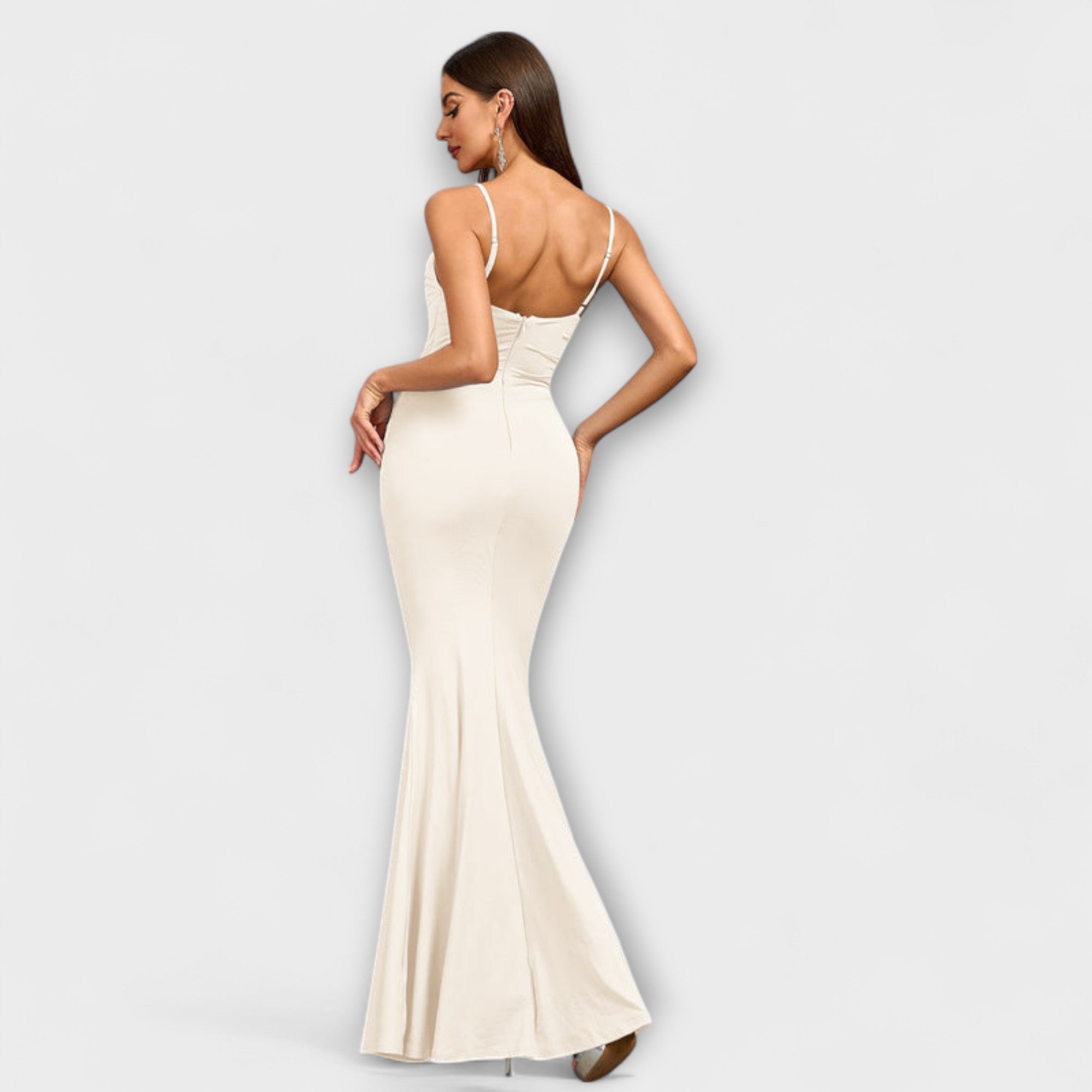 Callie - Elegantné Rúškové Šaty