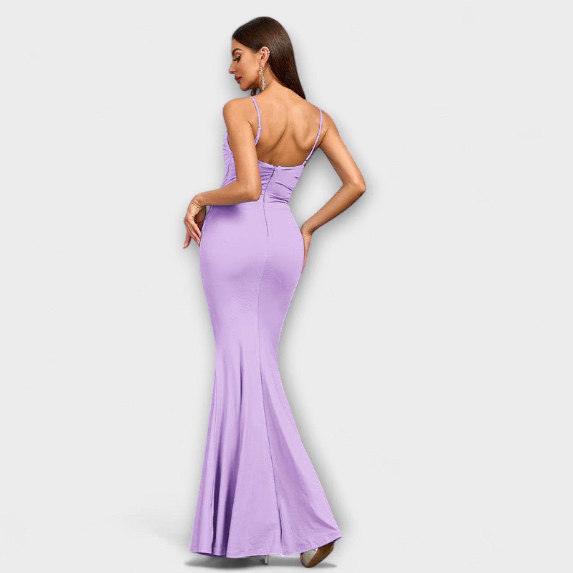 Callie - Elegantné Rúškové Šaty