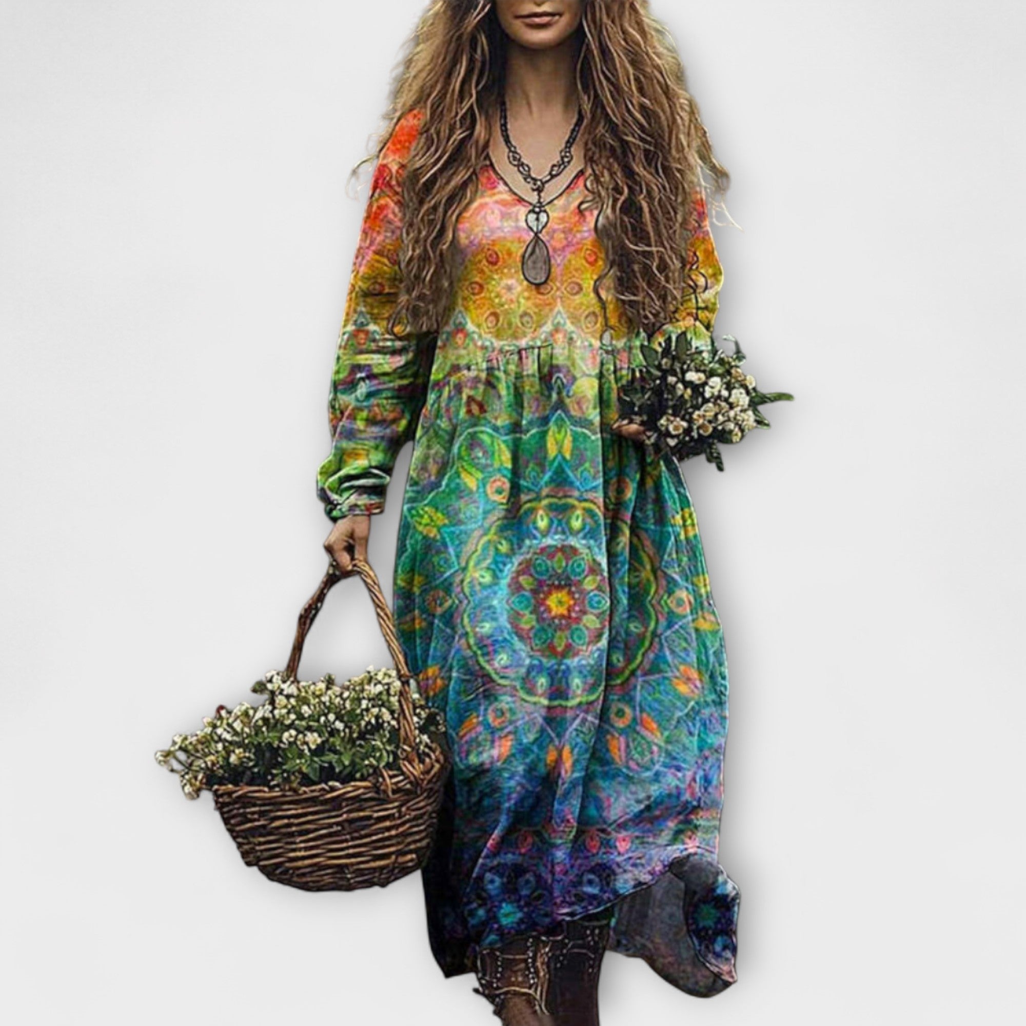 Juri - Dlhý rukáv Šaty