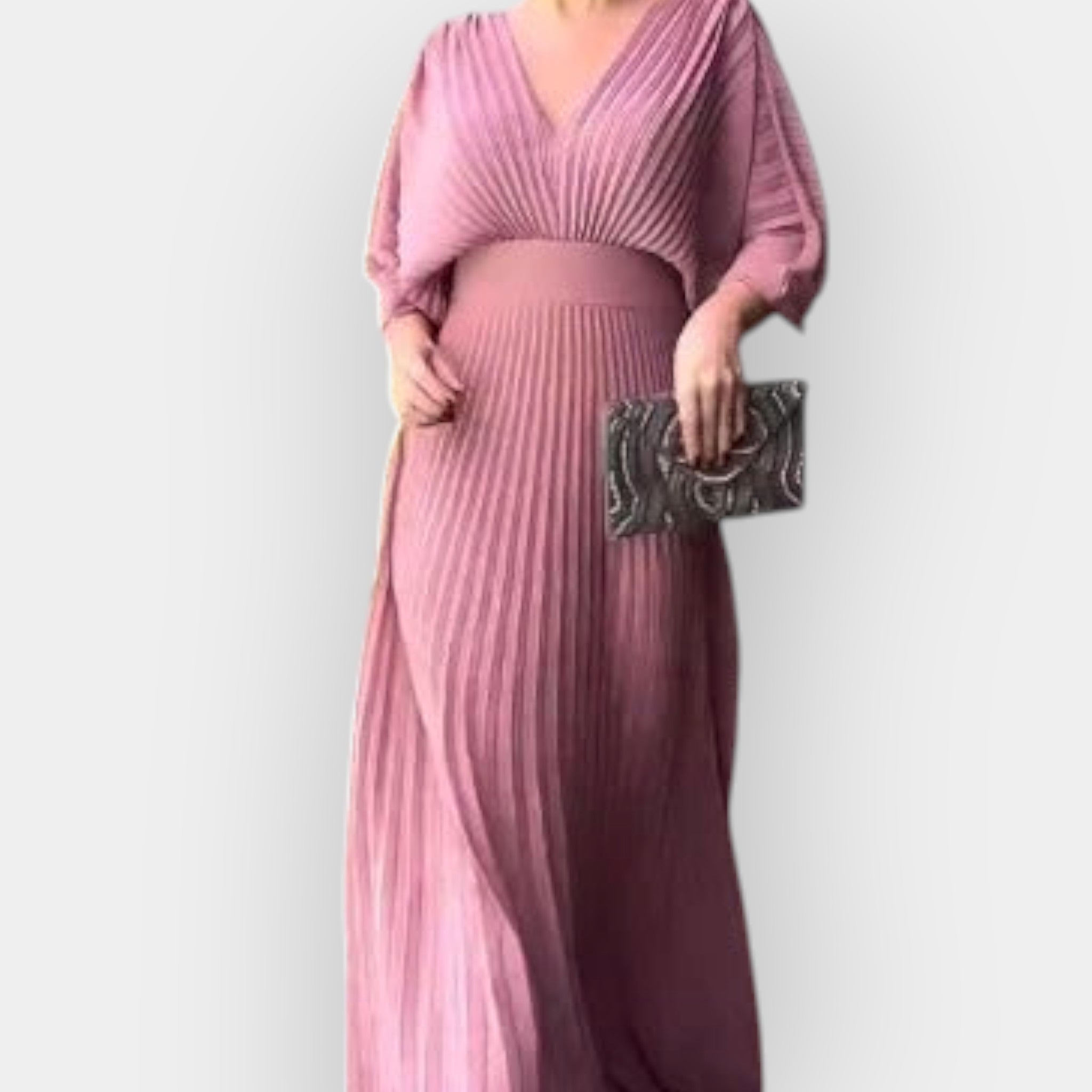 Rochie pliată elegantă