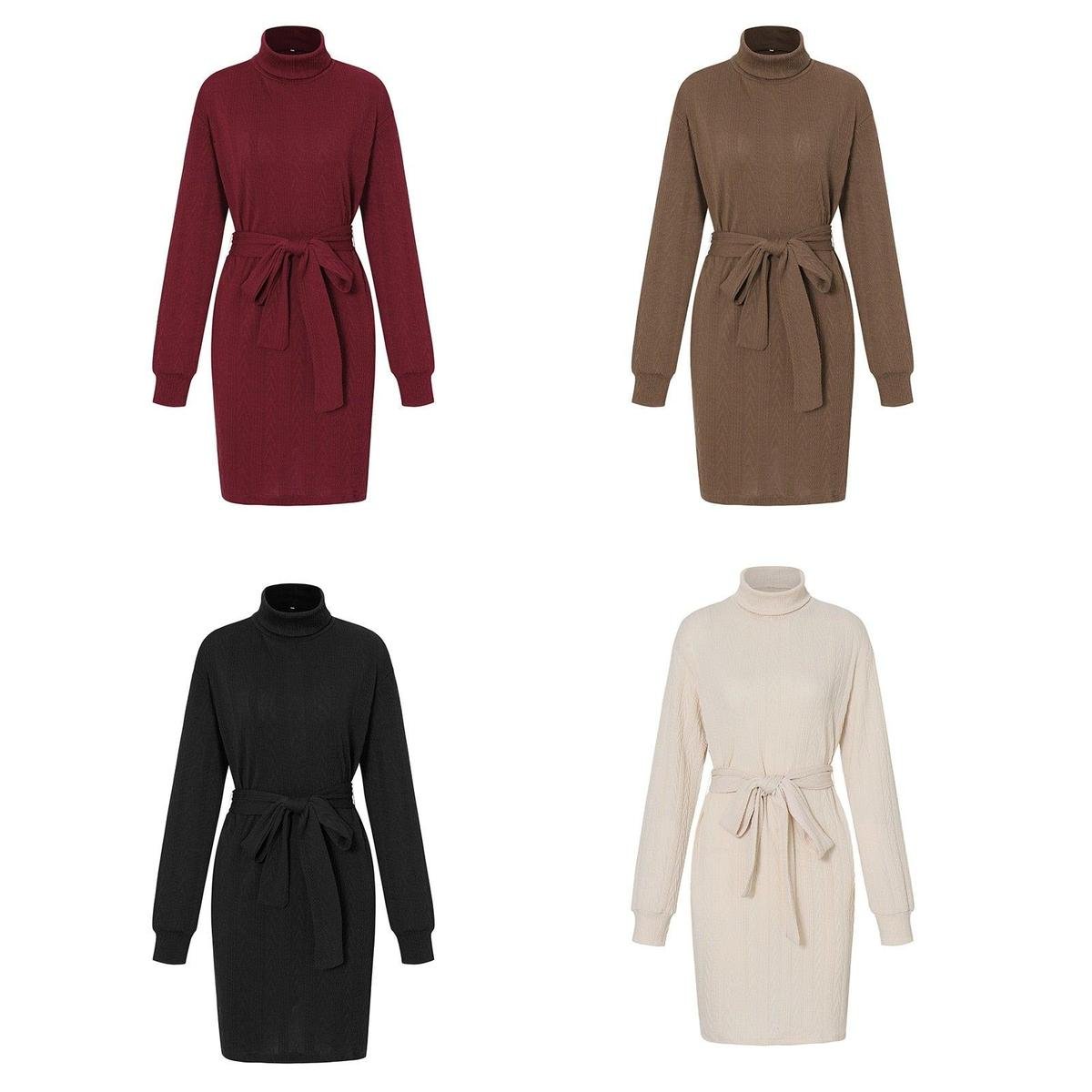 Women's Bodycon Dress With Body-Hugging Silhouette