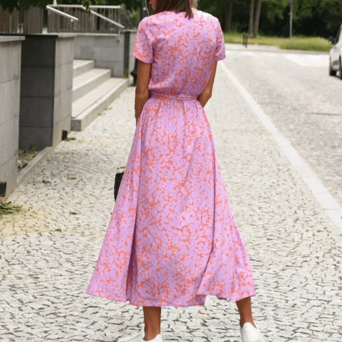 Women's Elegant Printed Summer Dress