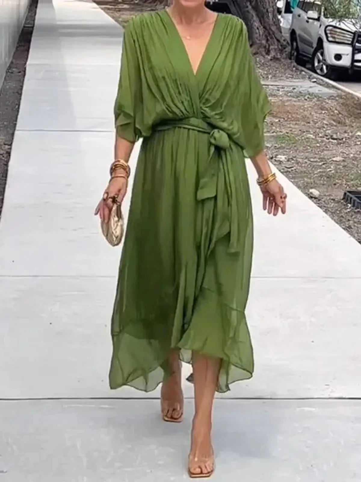 Women's Flowy Maxi Dress
