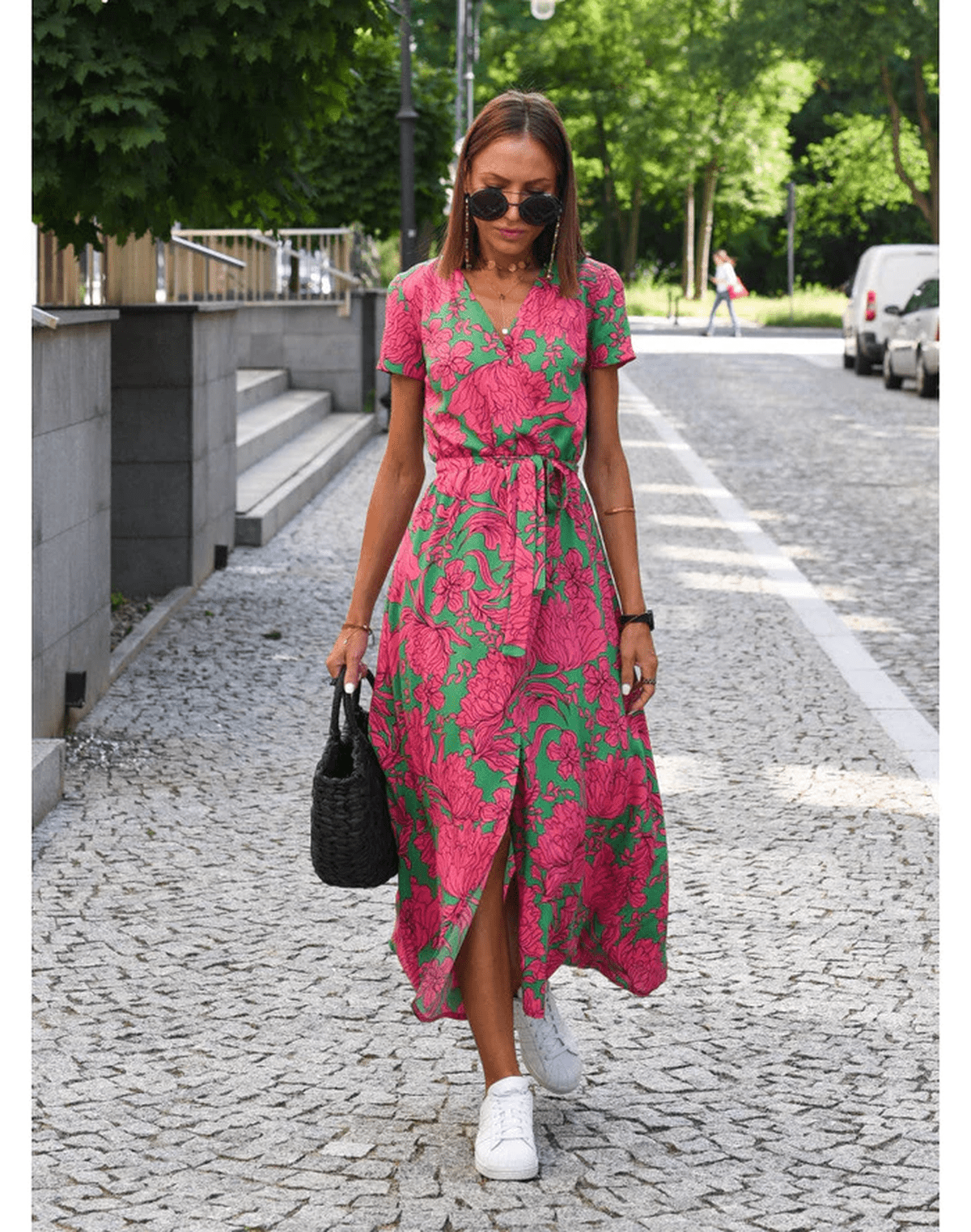 Women's Lightweight Floral Summer Dress