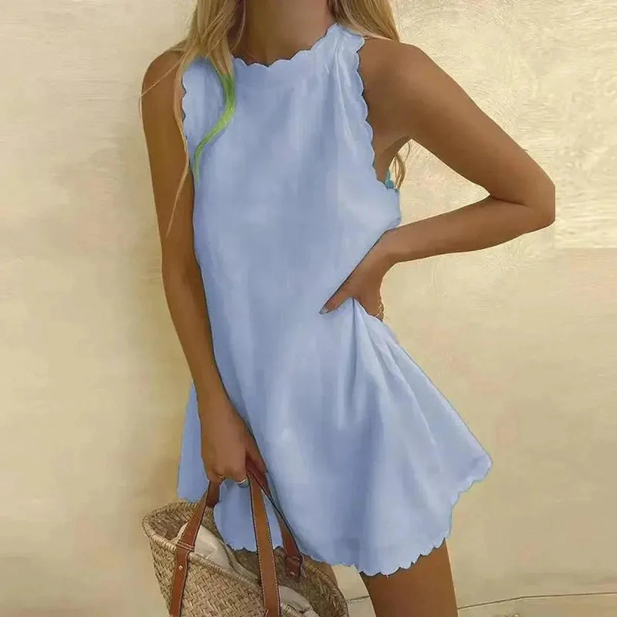 Women's Sleeveless Lightweight Summer Dress