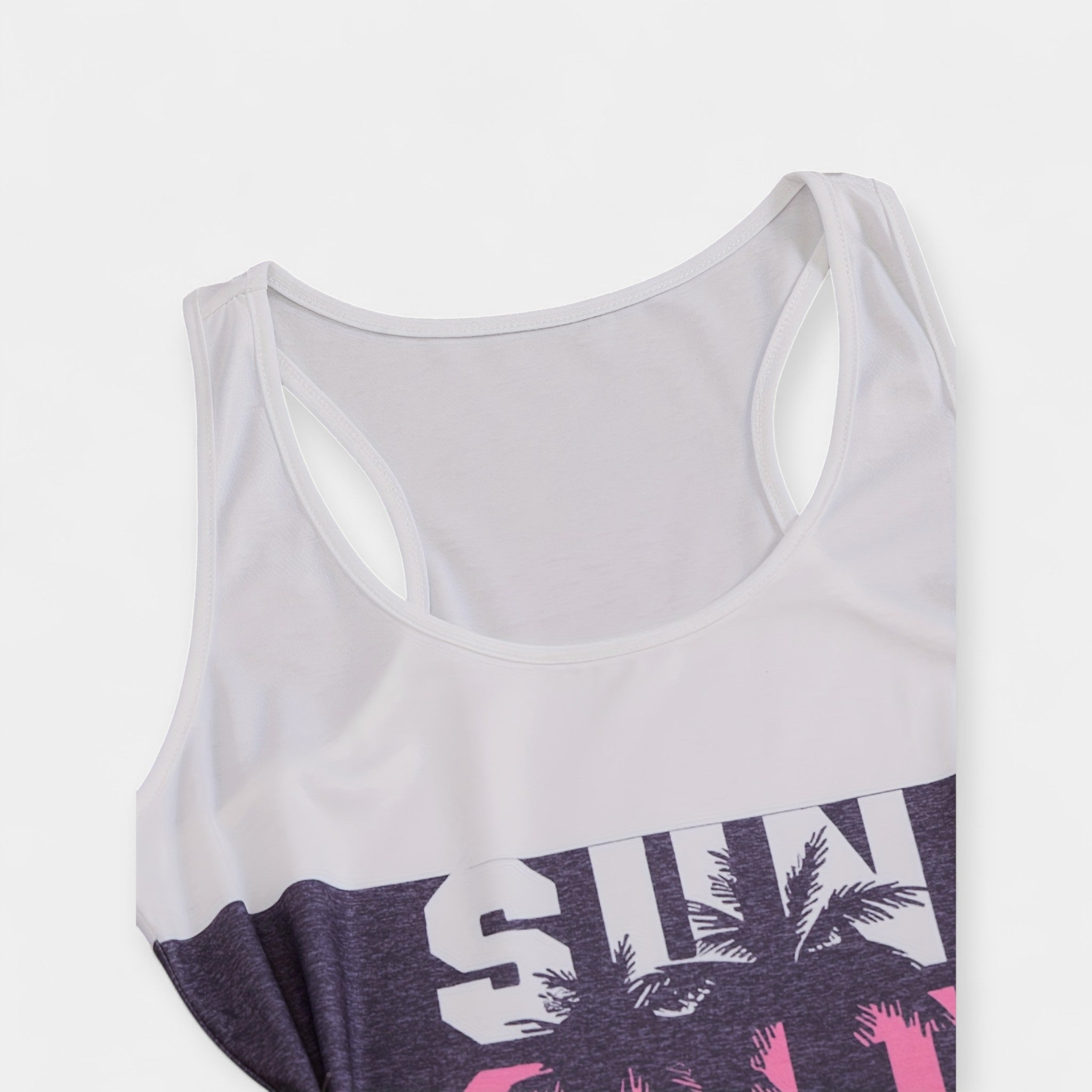 Set de vară cu model palmier