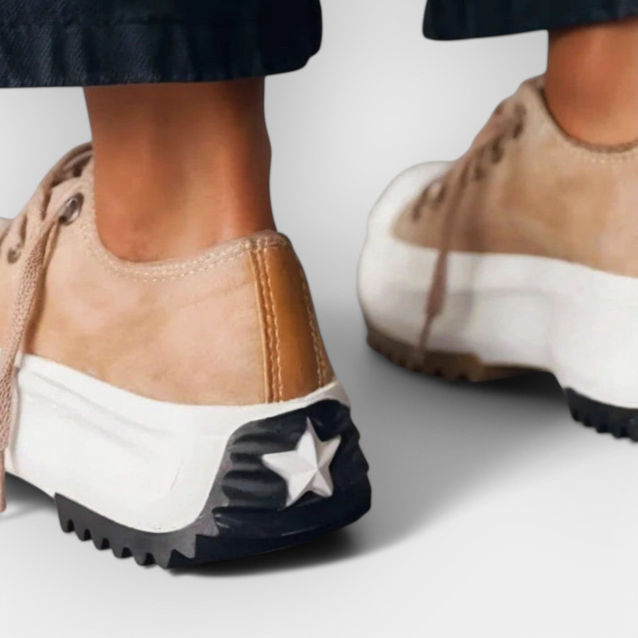 Adidași sport moderni cu talpă groasă