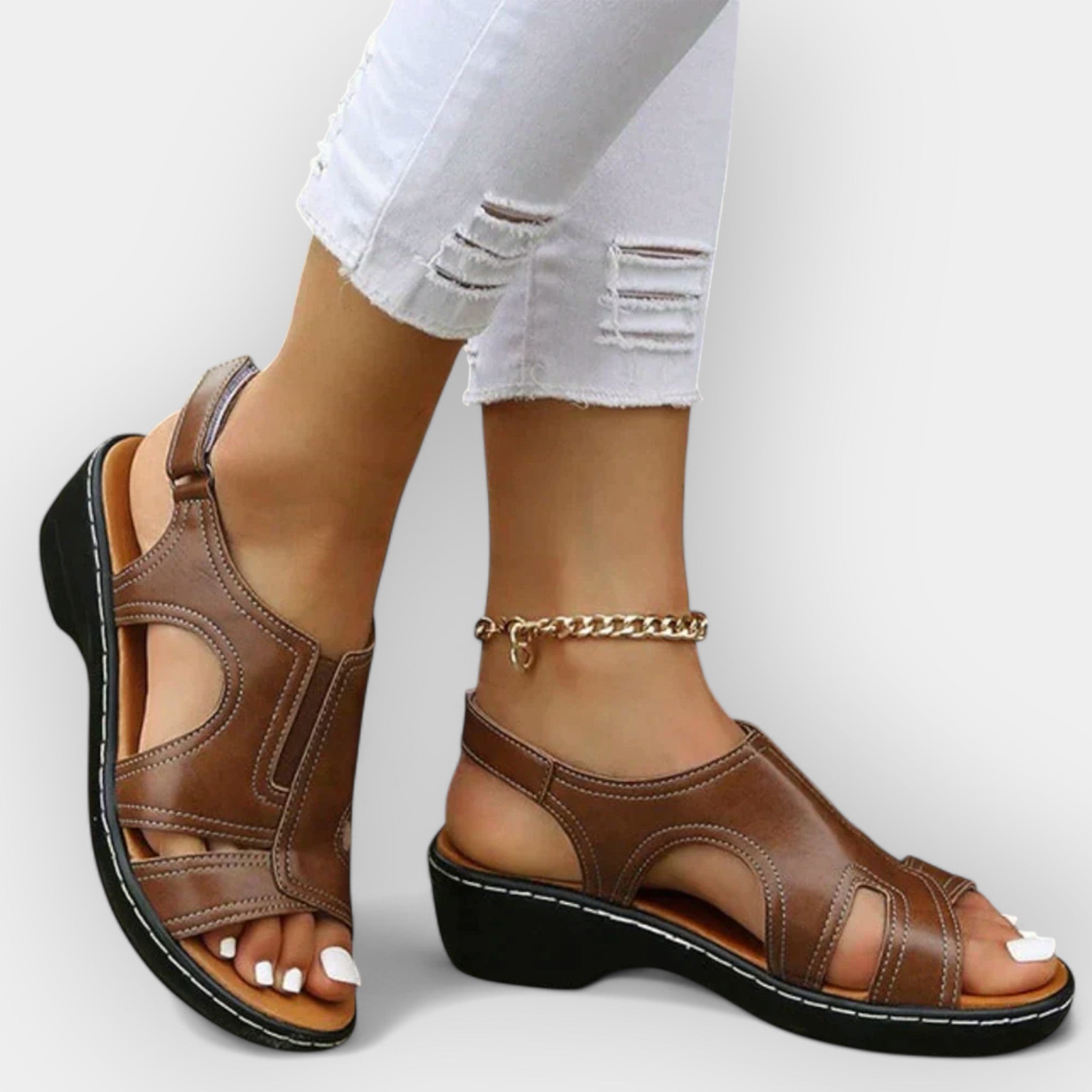 Sandale din piele cu stil