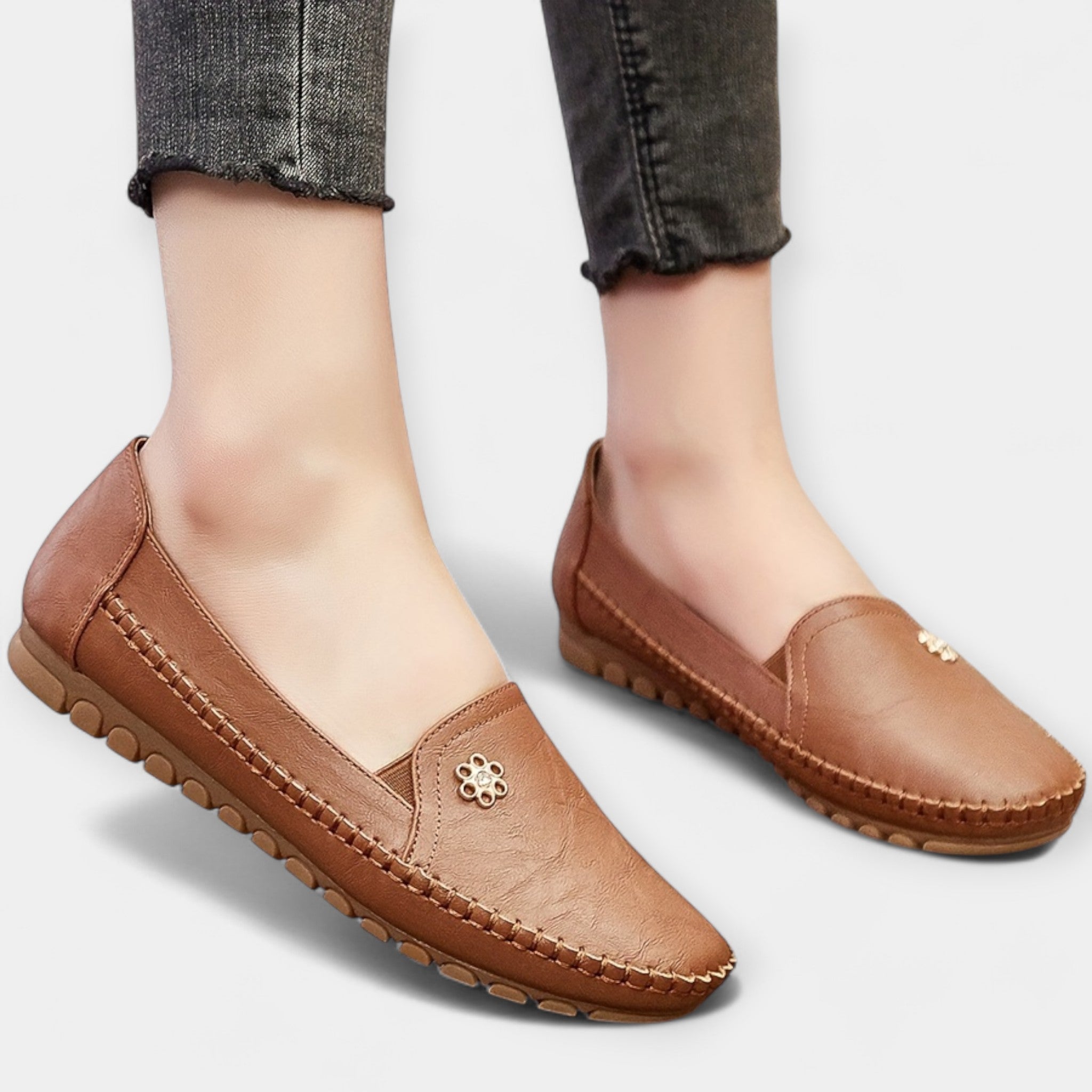 Pantofi slip-on cu talpă moale