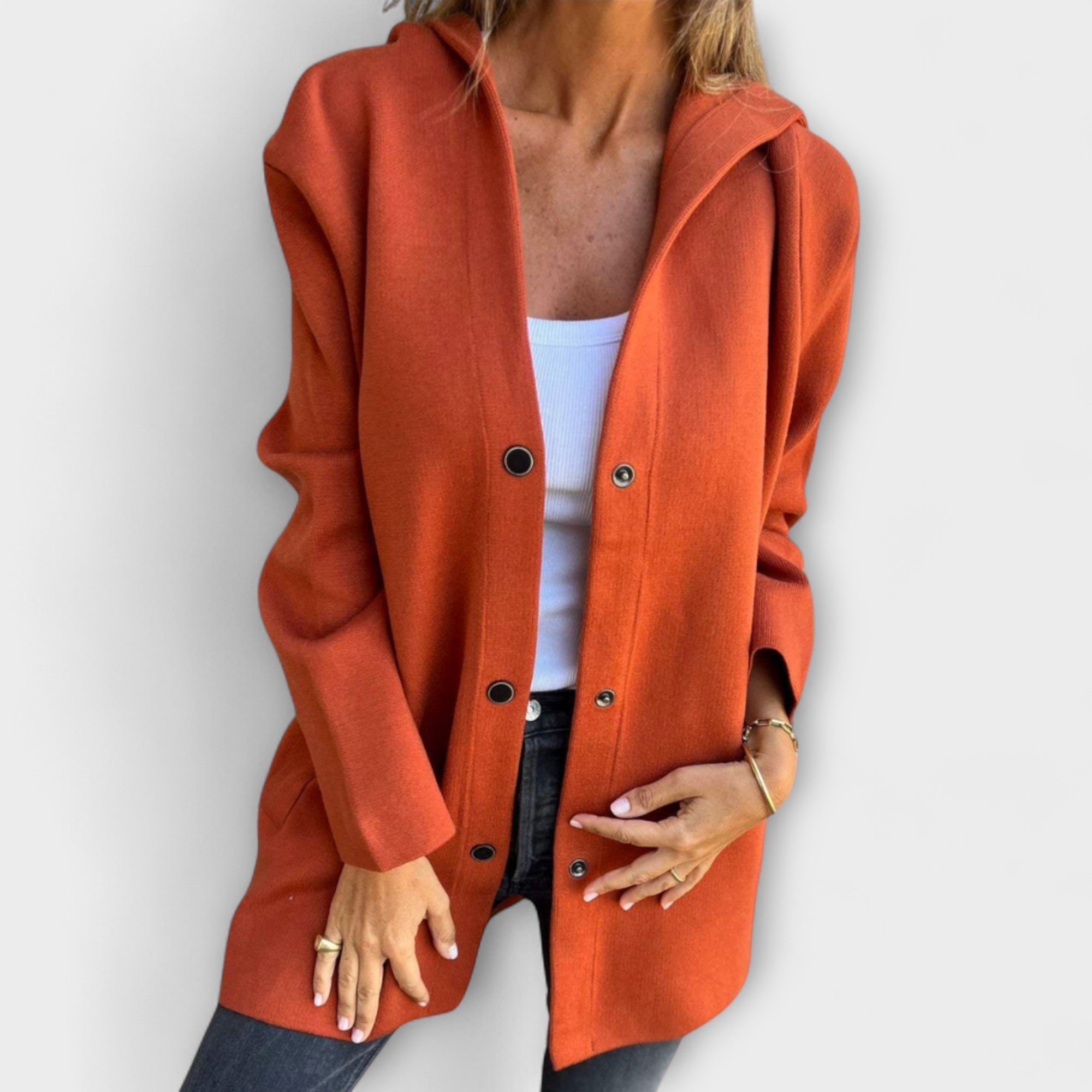 Zuzana – Casual Hoodie with Hood
