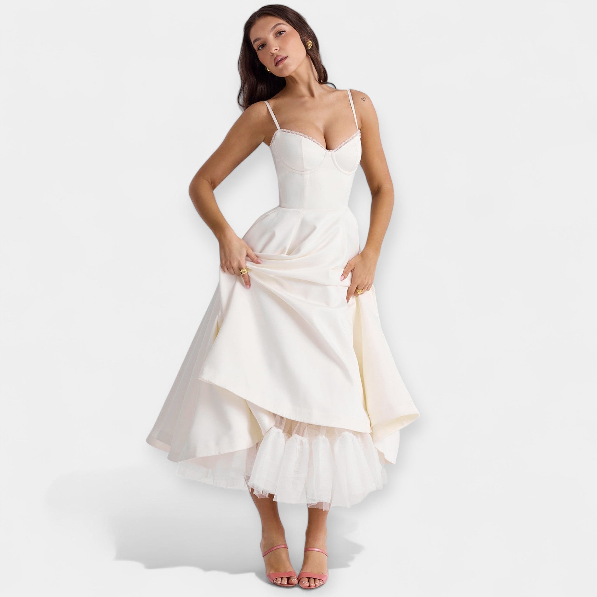 Thandi – Romantic Midi Dress