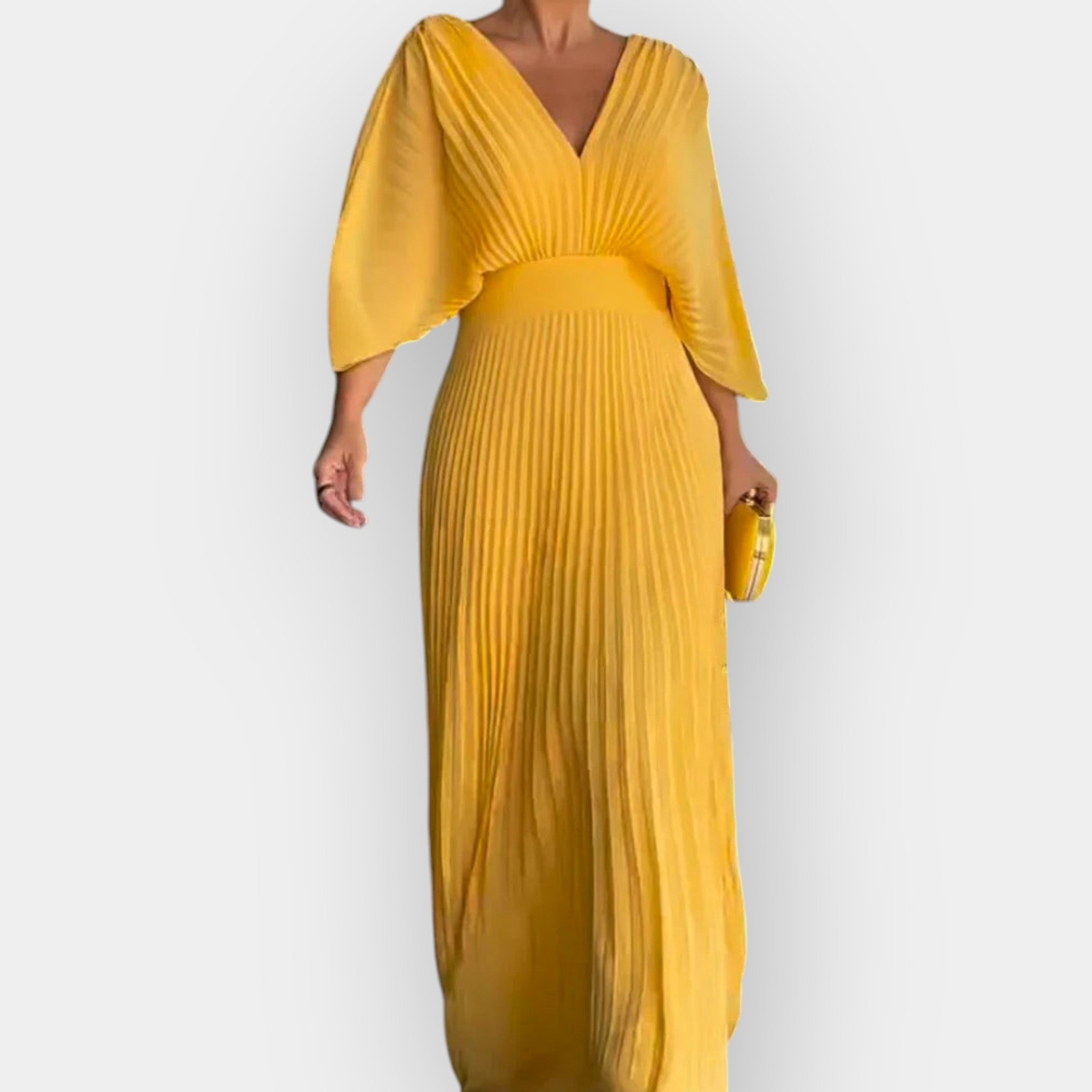 Rochie pliată elegantă