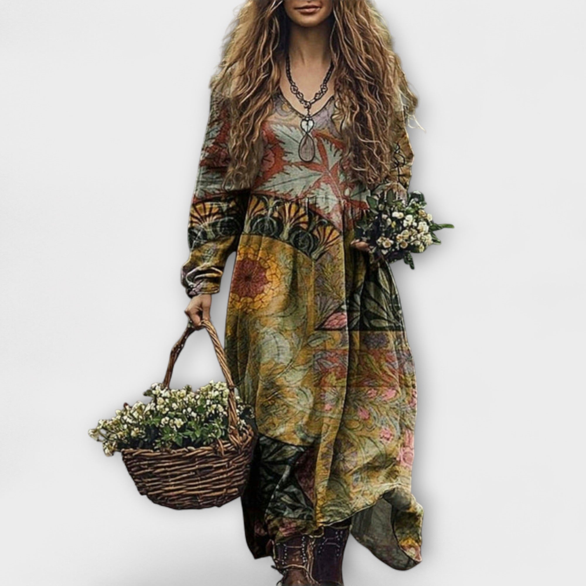 Juri - Dlhý rukáv Šaty