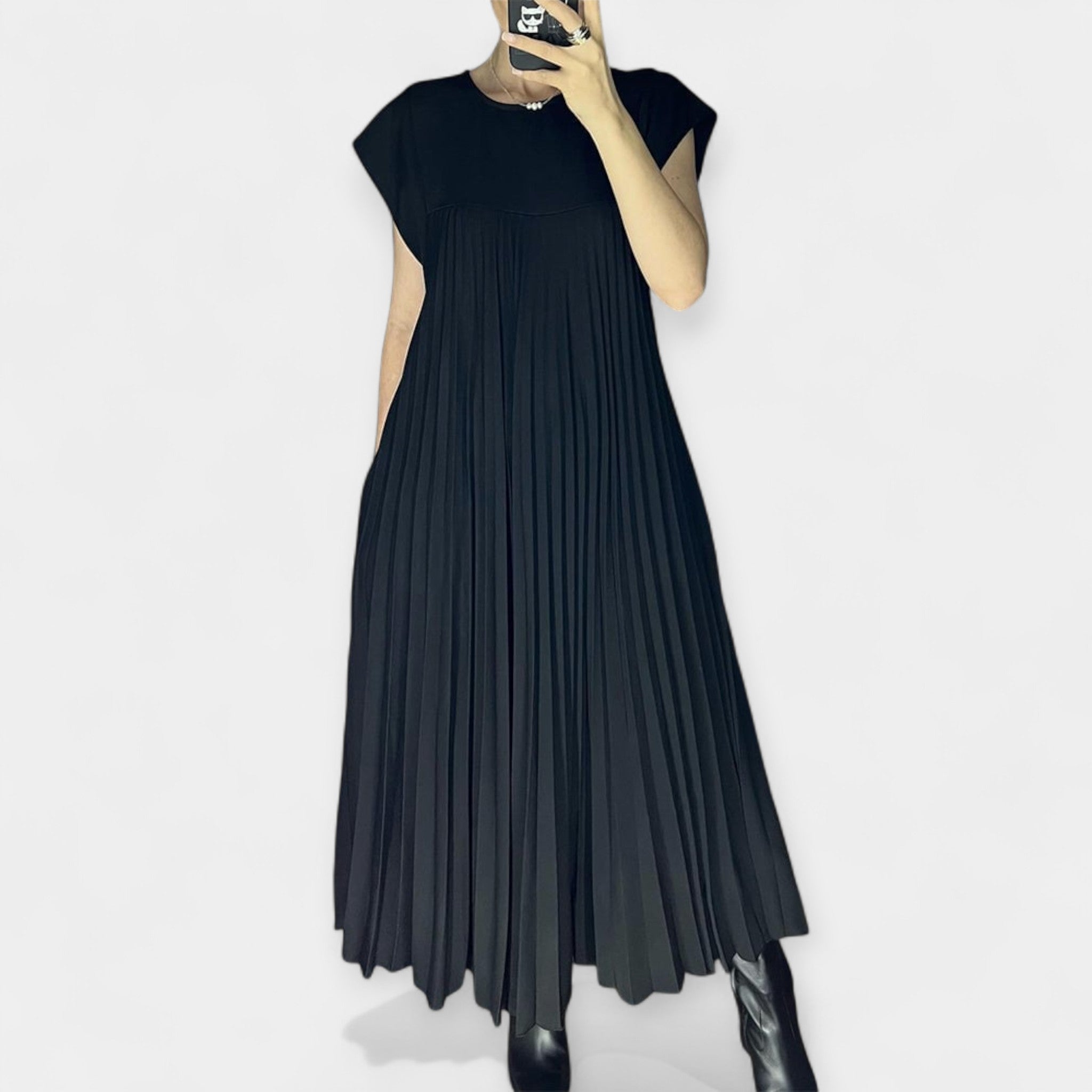 Rochie lungă casual și comodă