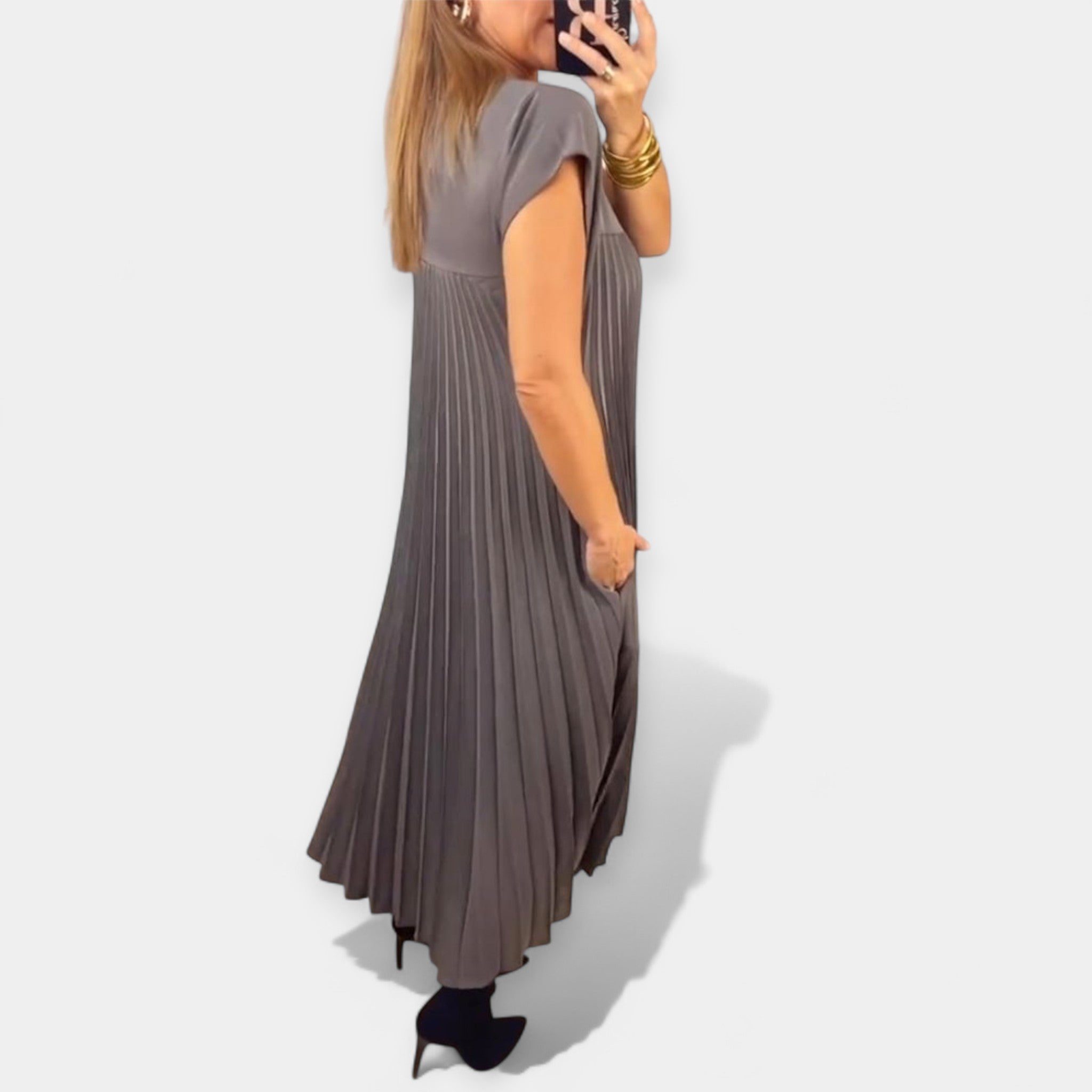 Rochie lungă casual și comodă