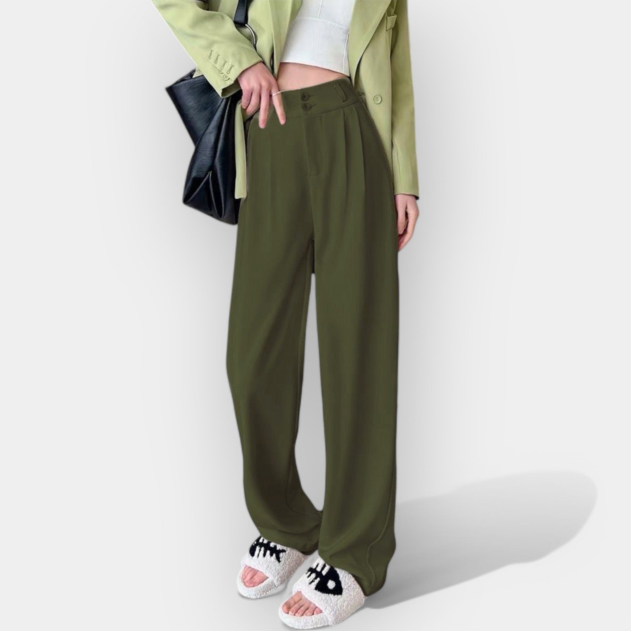 Pantaloni Largi Stil Korean