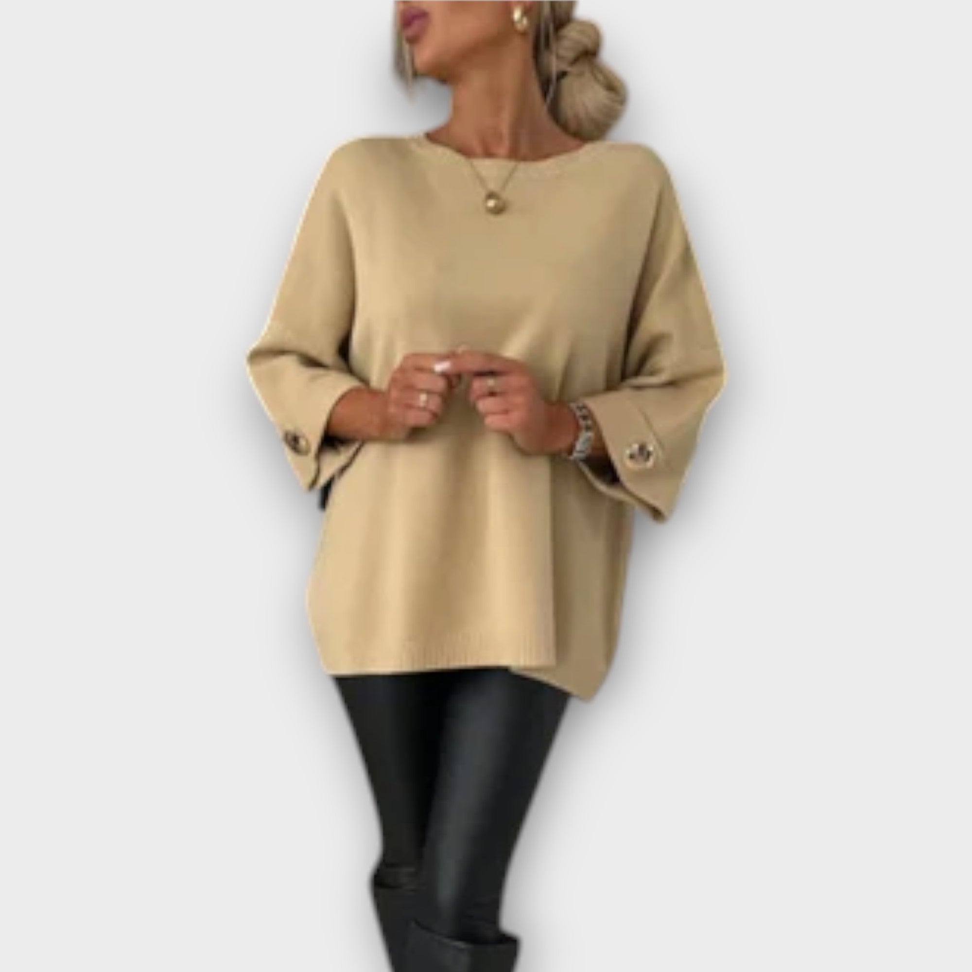 Isabella - Elegantná pletená blúzka