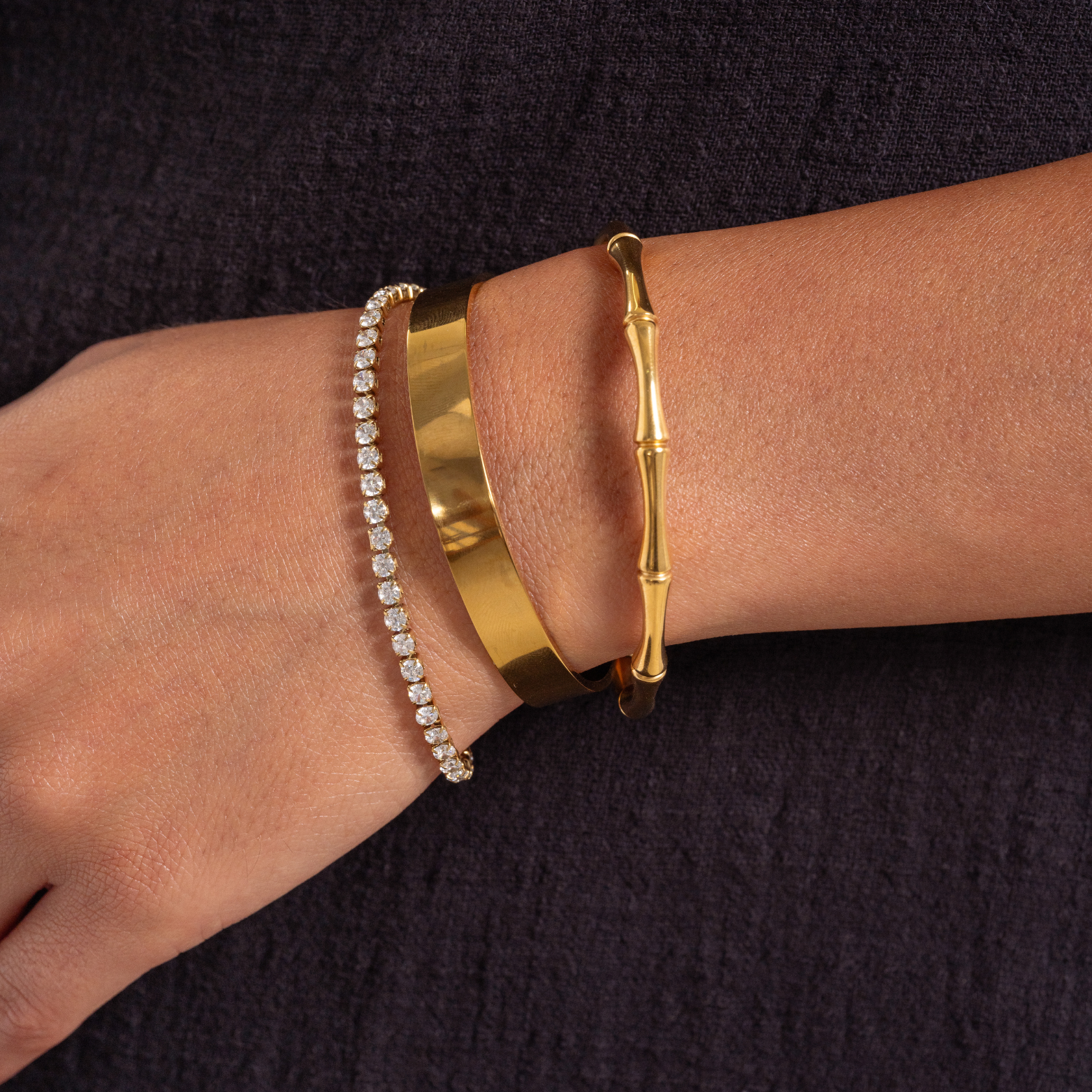 Avery Diamond Tennis Bracelet