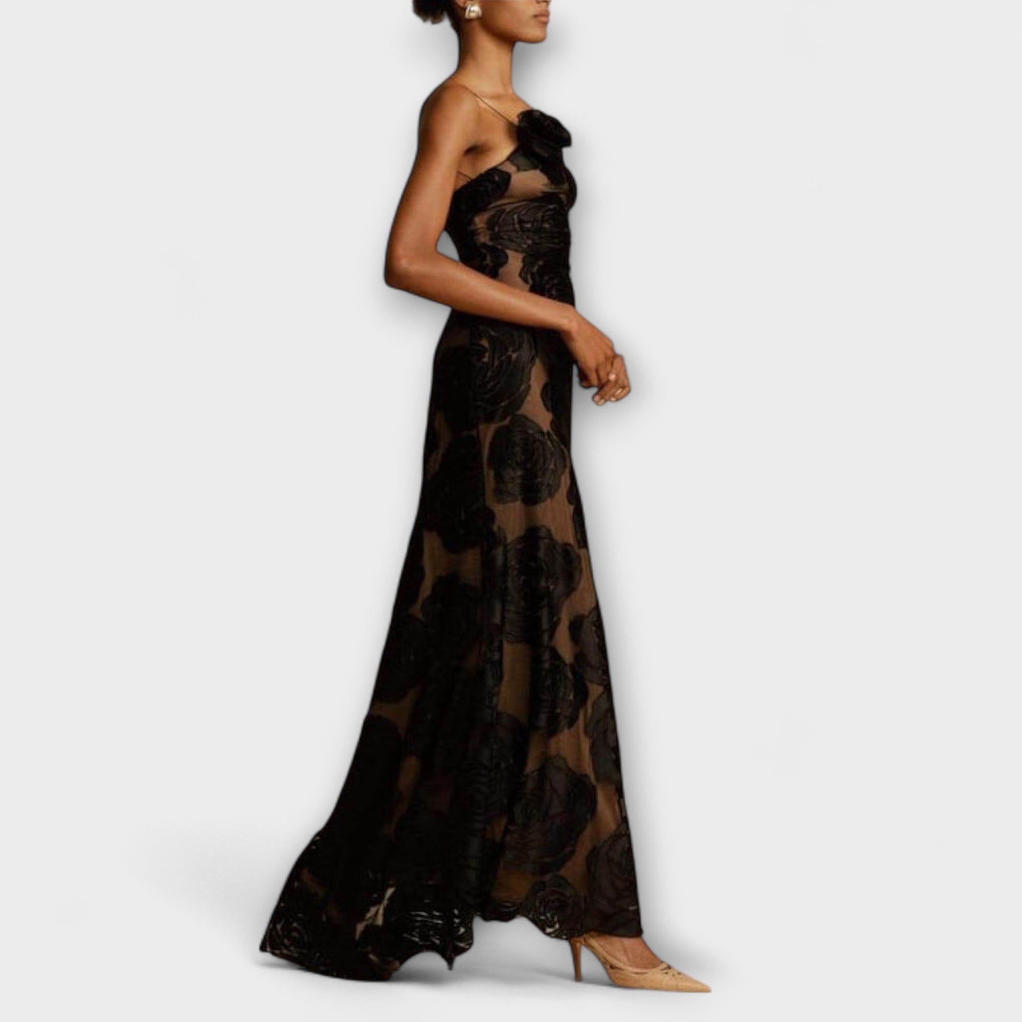 Sara - Kvetinové Maxikleid