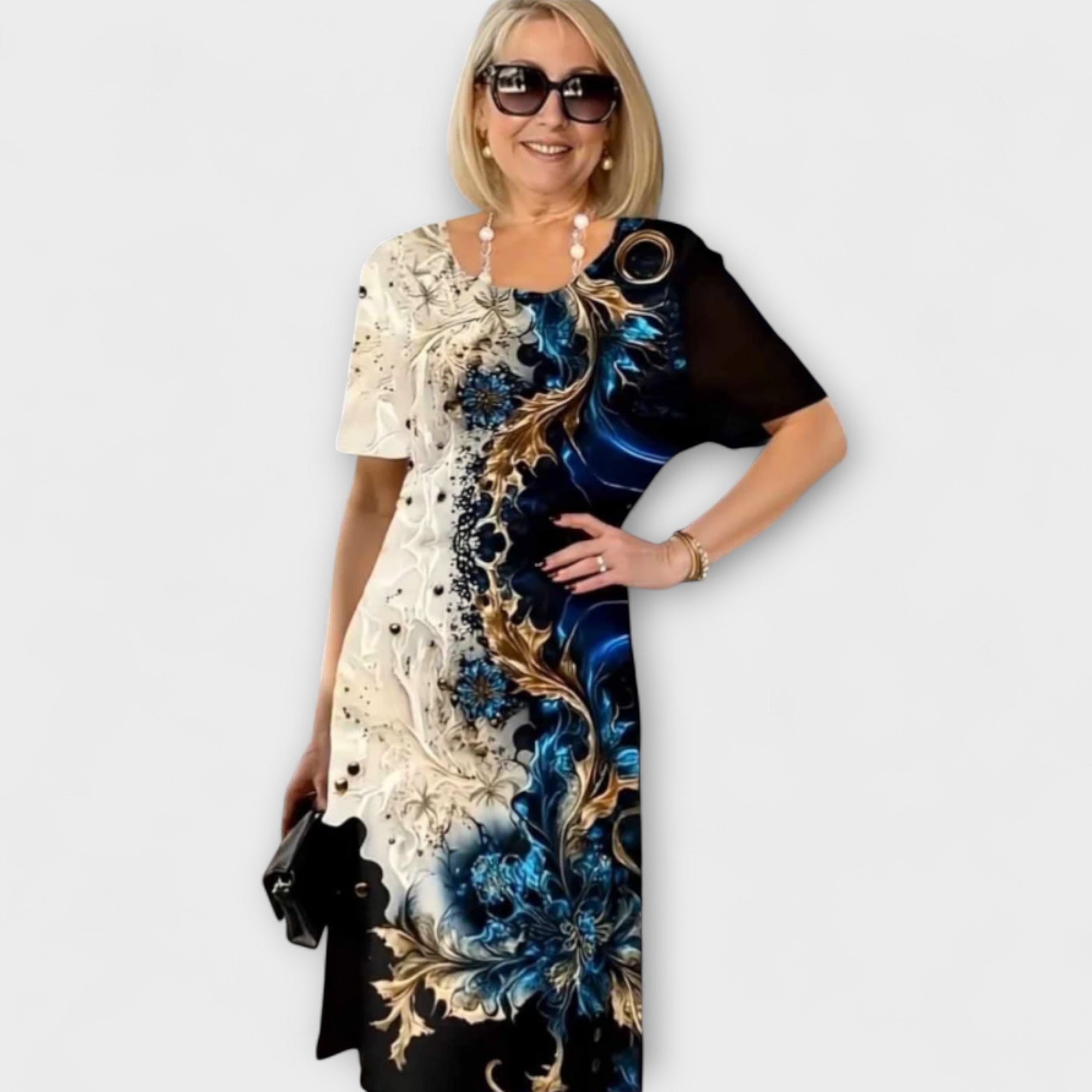 Barbara - Letné kvetinové šaty