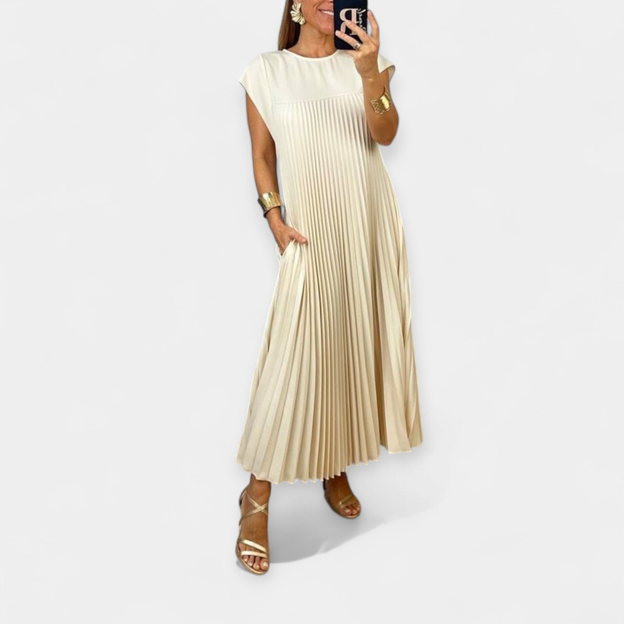 Rochie lungă casual și comodă