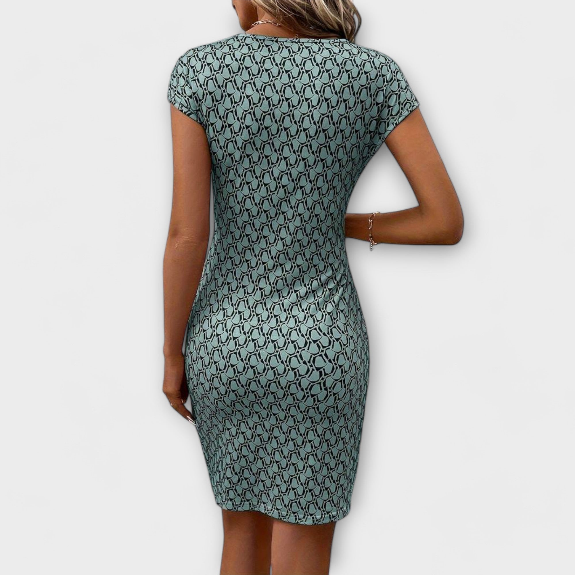 Emma – Short Tulip Print Dress