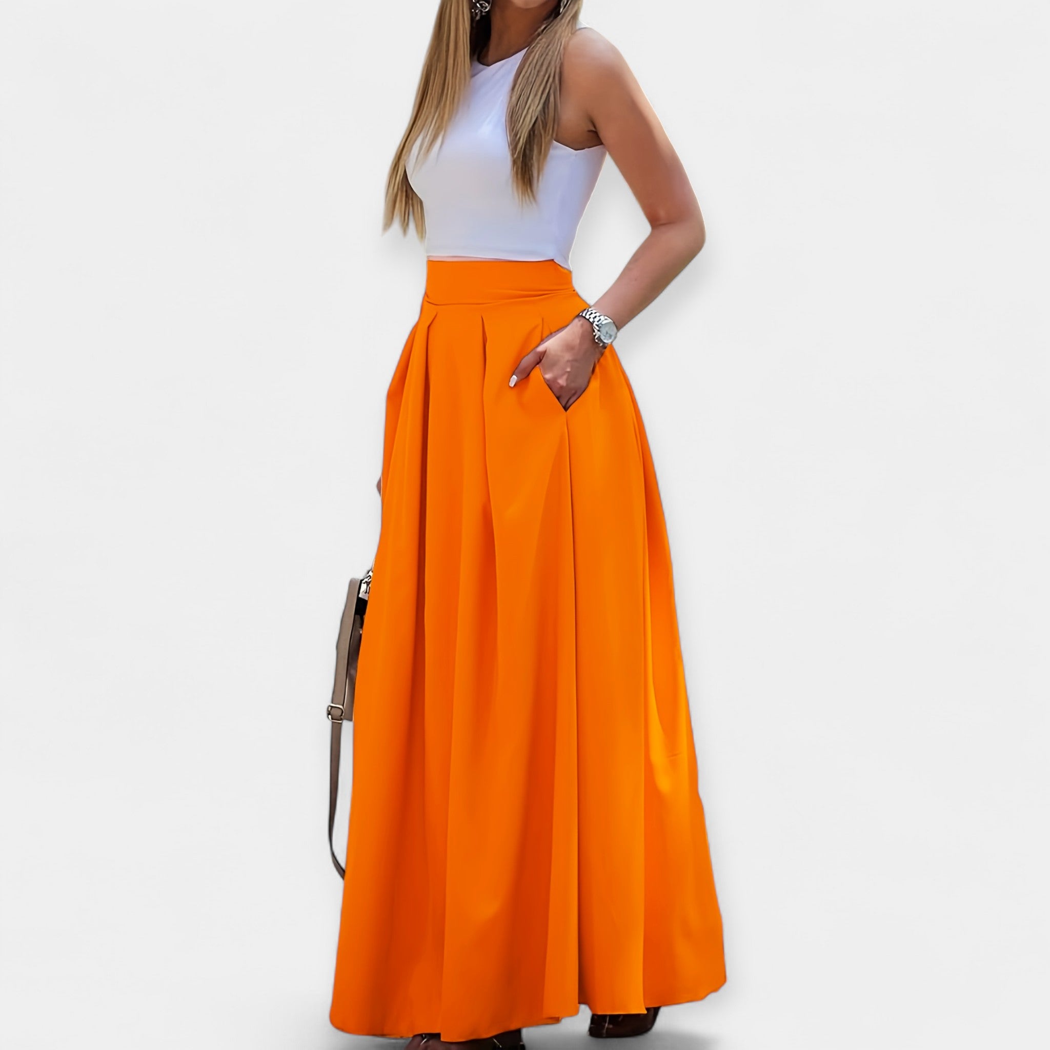 Fustă Midi Elegantă